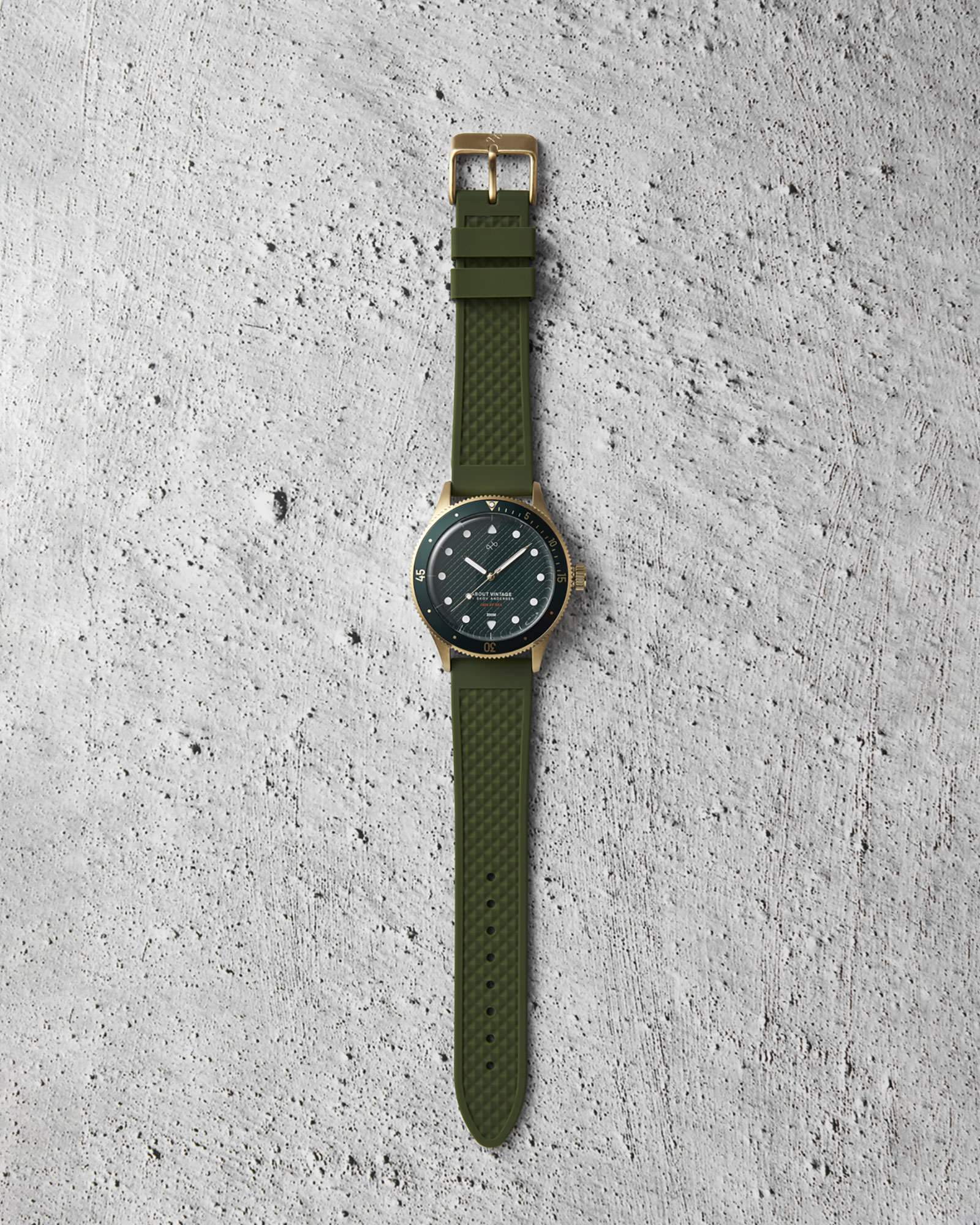 1926 At'sea, Gold / Green Turtle