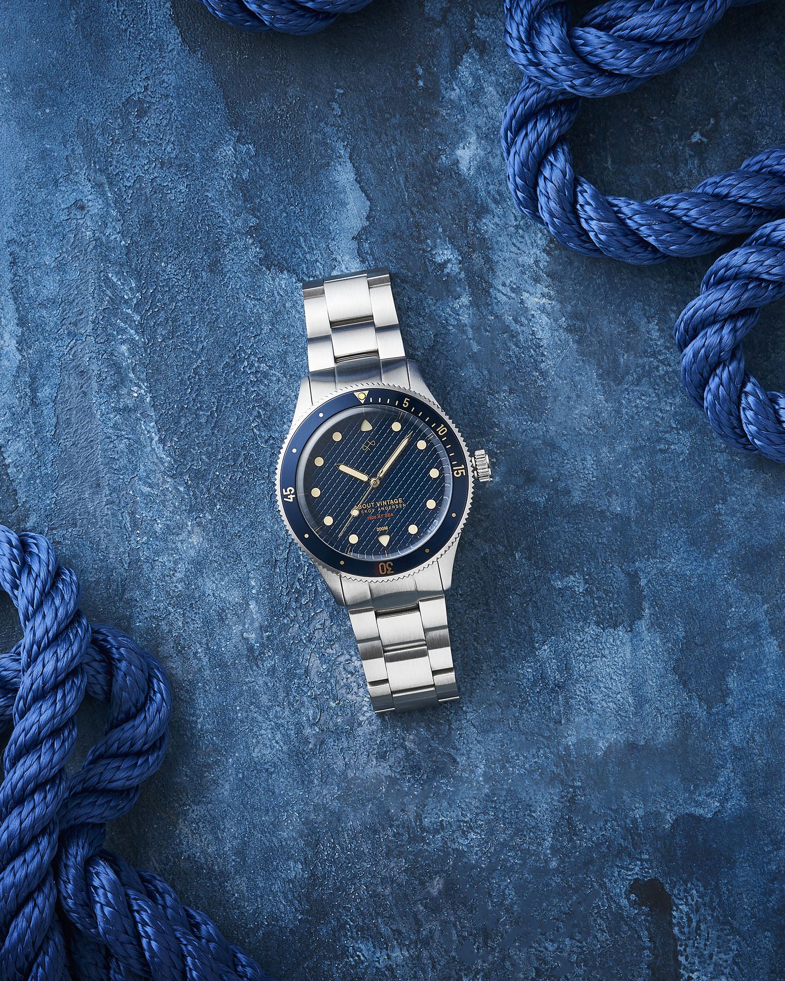 1926 At'sea, Steel / Blue Turtle Vintage