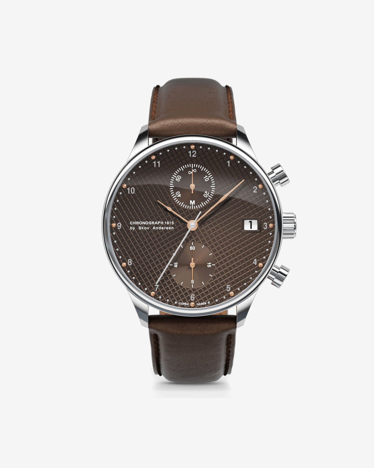 About Vintage - 1815 Chronograph, Steel / Brown Turtle Rose (Limited edition)