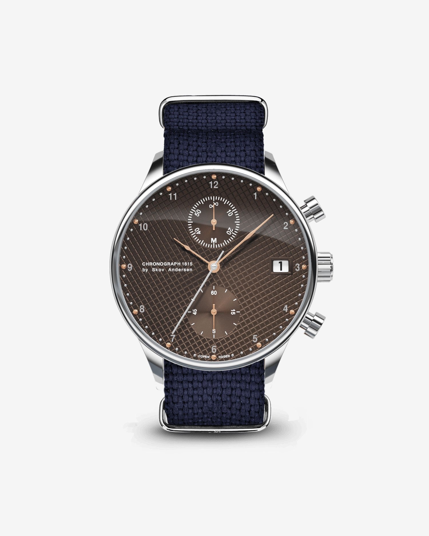 About Vintage - 1815 Chronograph, Steel / Brown Turtle Rose (Limited edition)