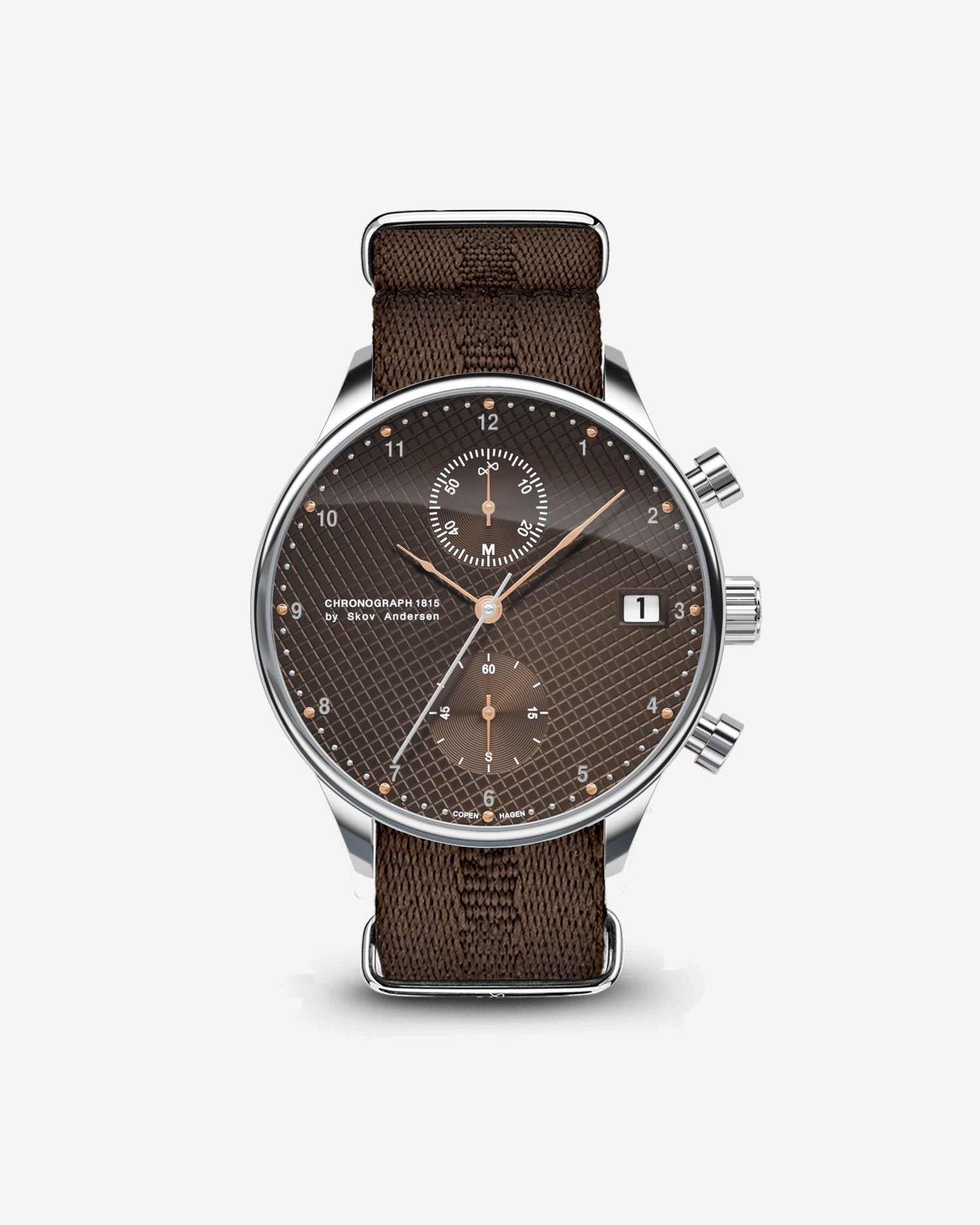 About Vintage - 1815 Chronograph, Steel / Brown Turtle Rose (Limited edition)