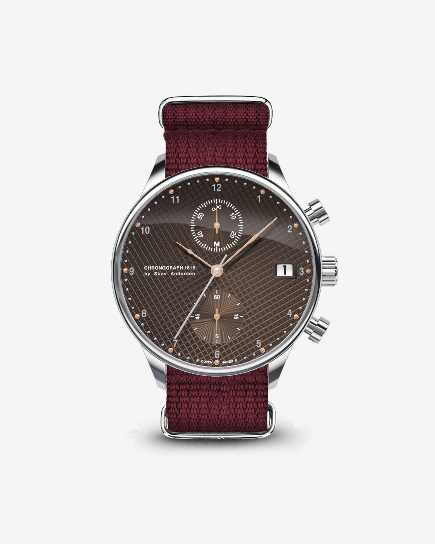 About Vintage - 1815 Chronograph, Steel / Brown Turtle Rose (Limited edition)