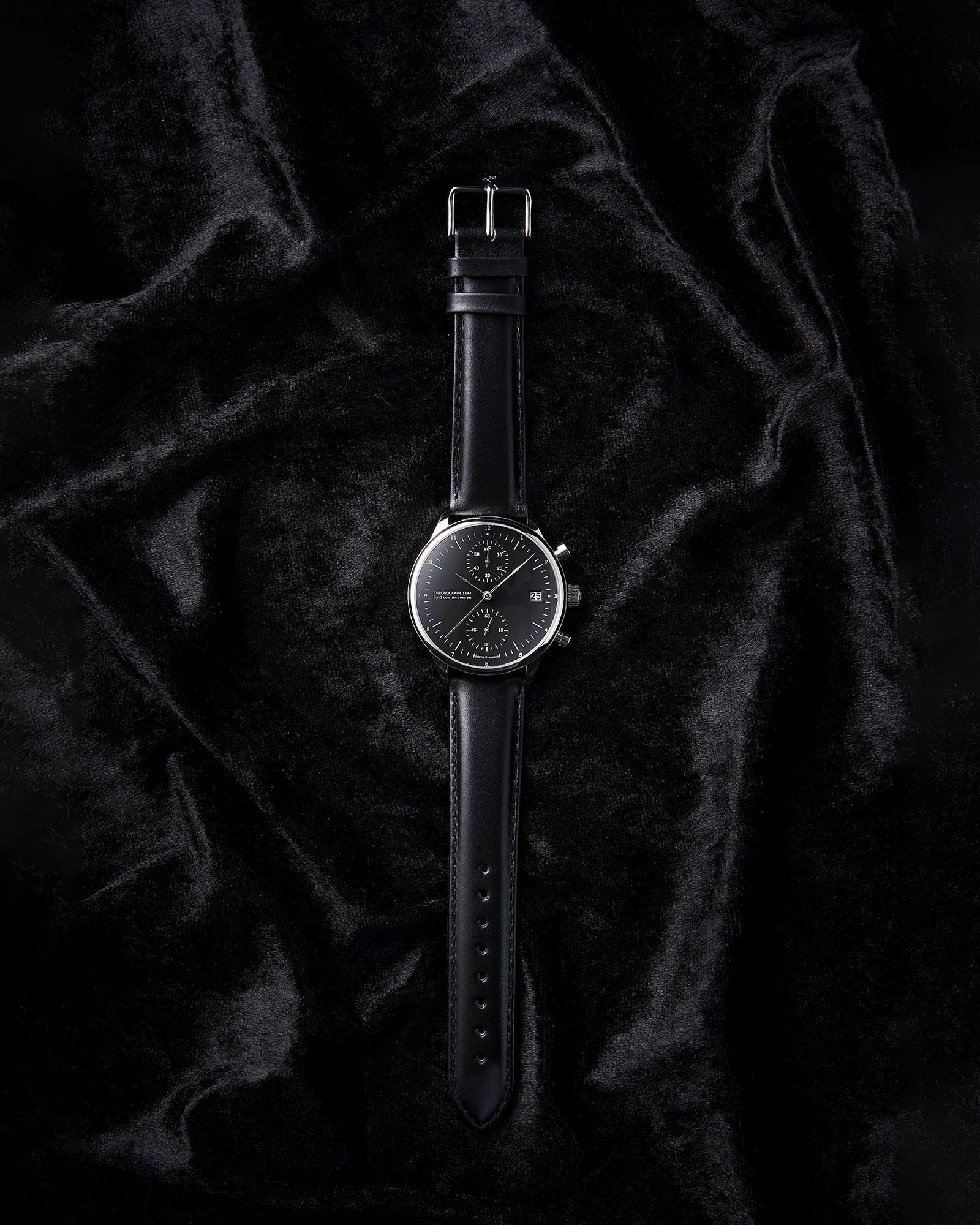 1844 Chronograph, Steel / Black