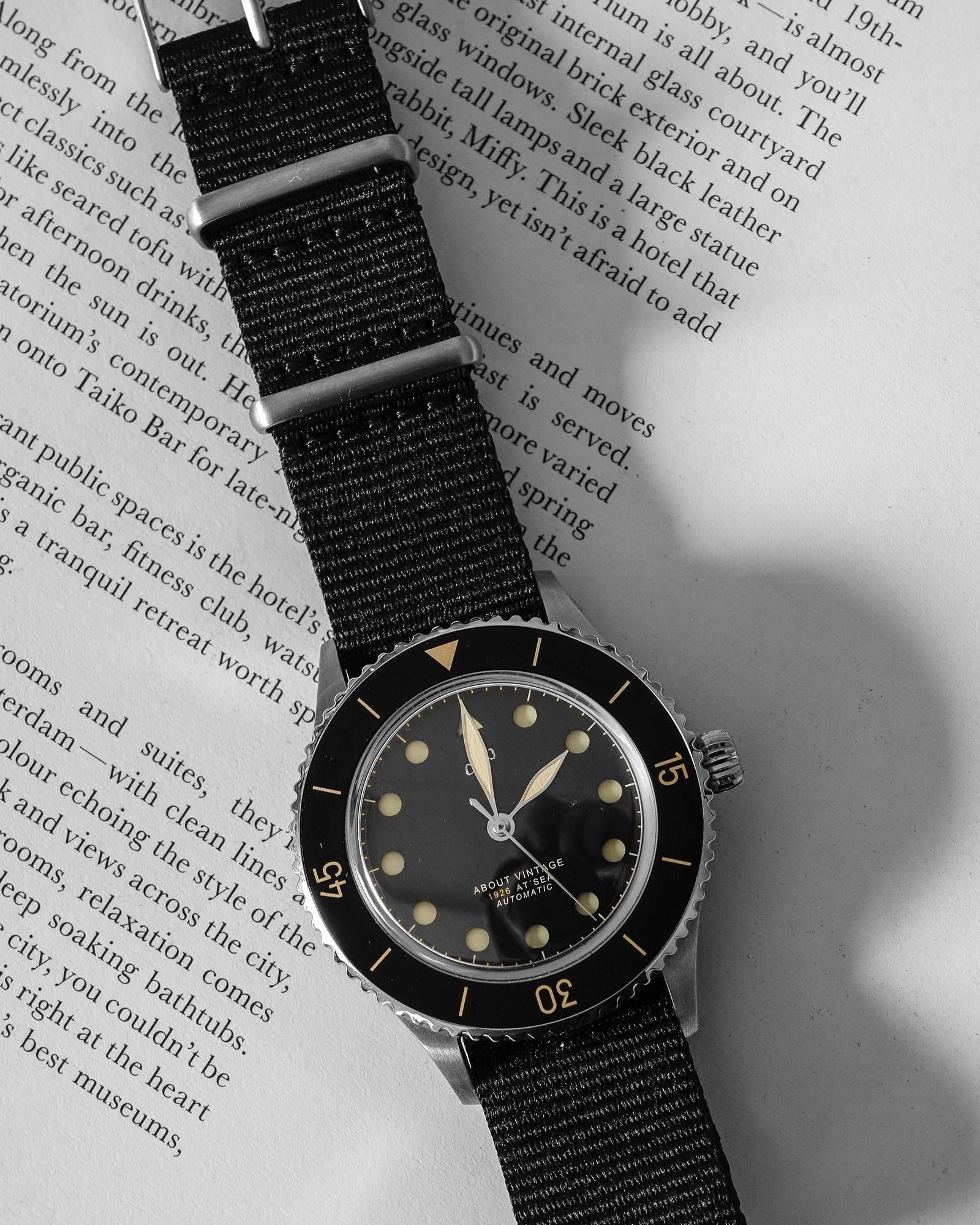 1926 Automatic, Steel / Black Vintage
