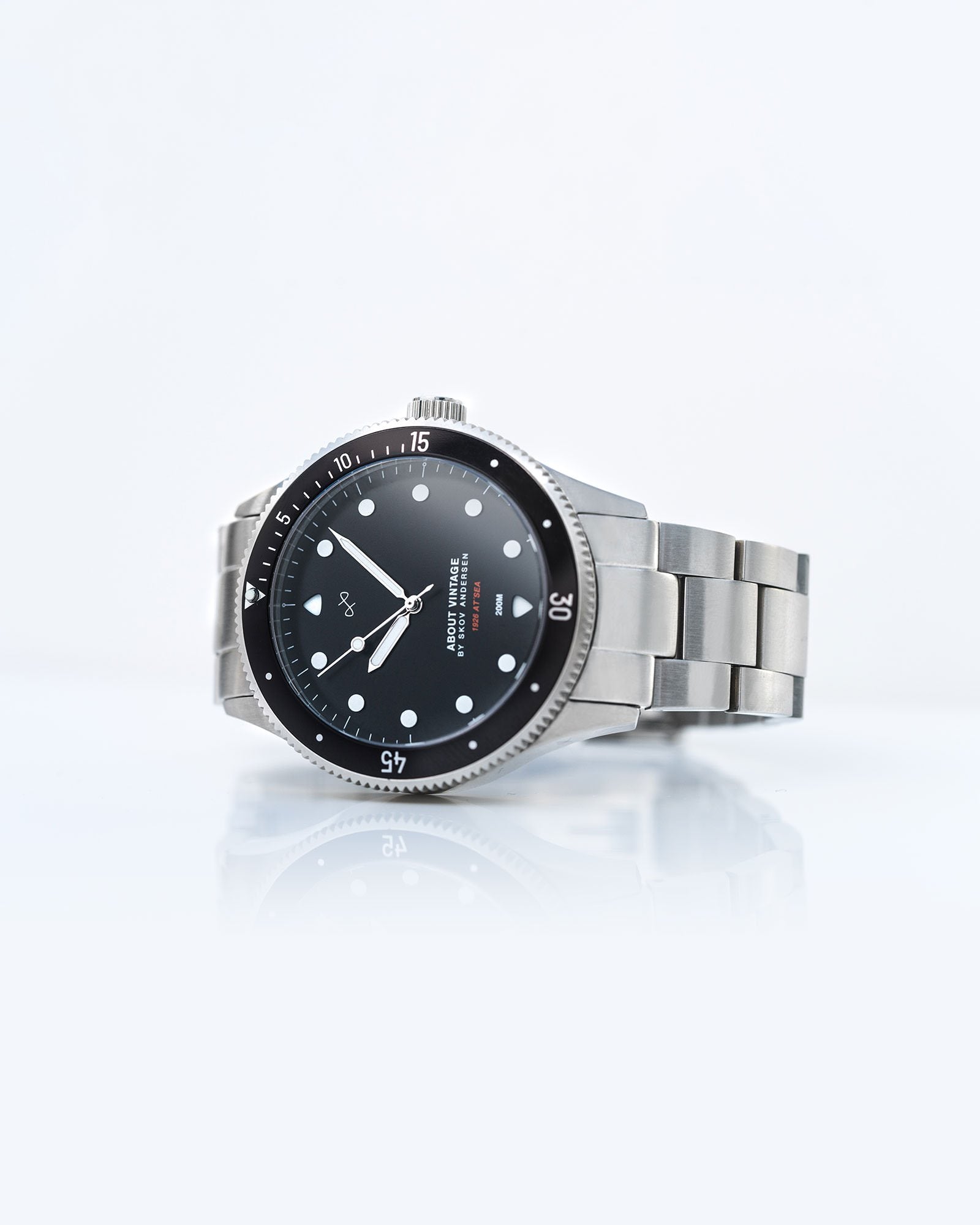 1926 At'sea, Steel / Black – 36mm