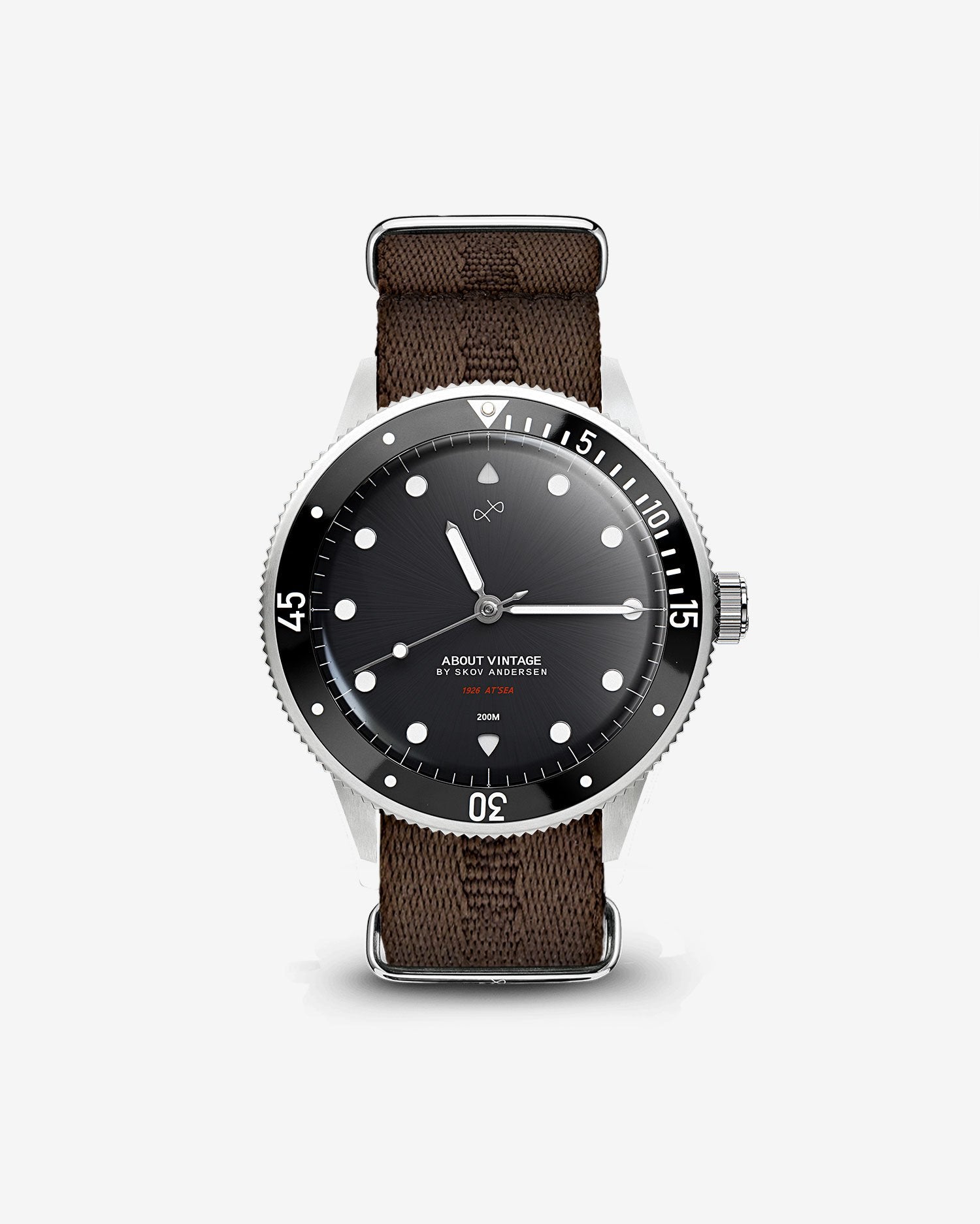 1926 At'sea, Steel / Black – 39MM