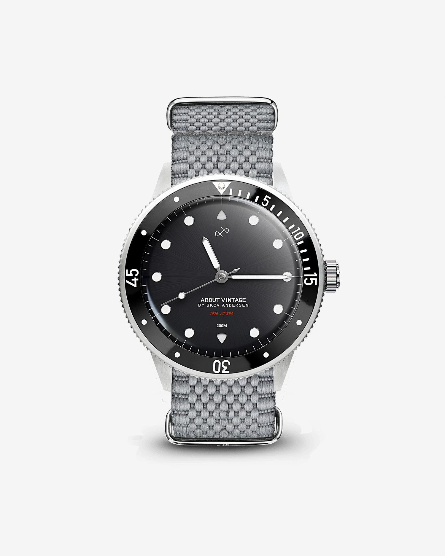 1926 At'sea, Steel / Black – 39MM
