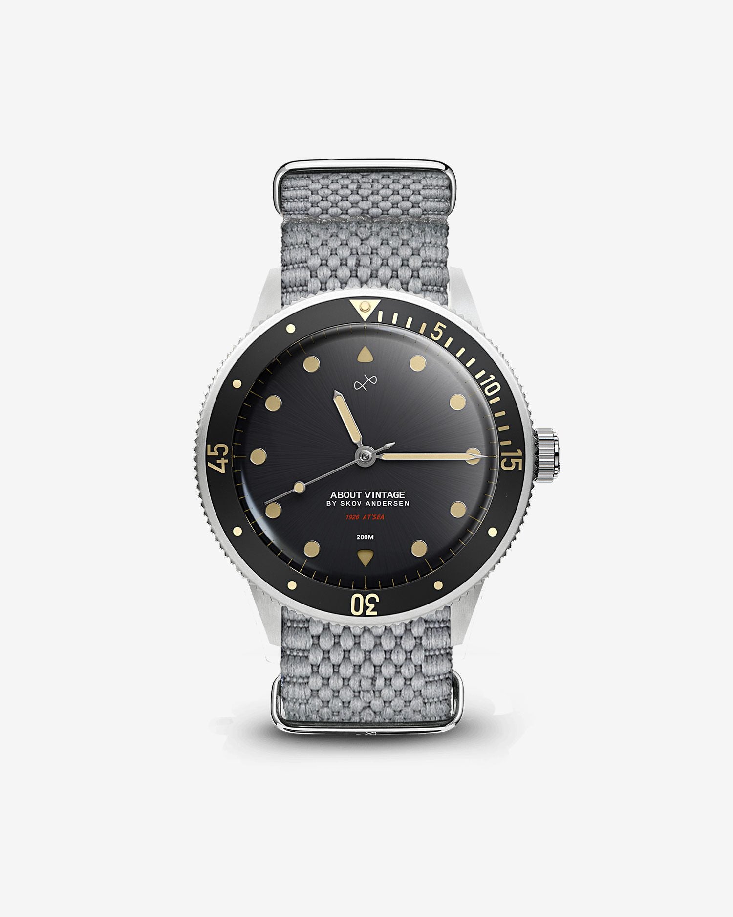 1926 At'sea, Steel / Black Vintage
