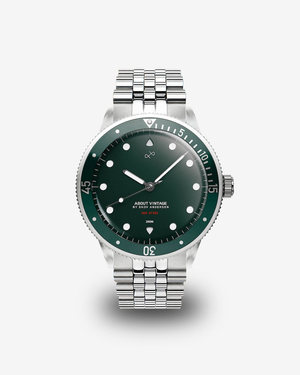 1926 At'sea, Steel / Green Sunray