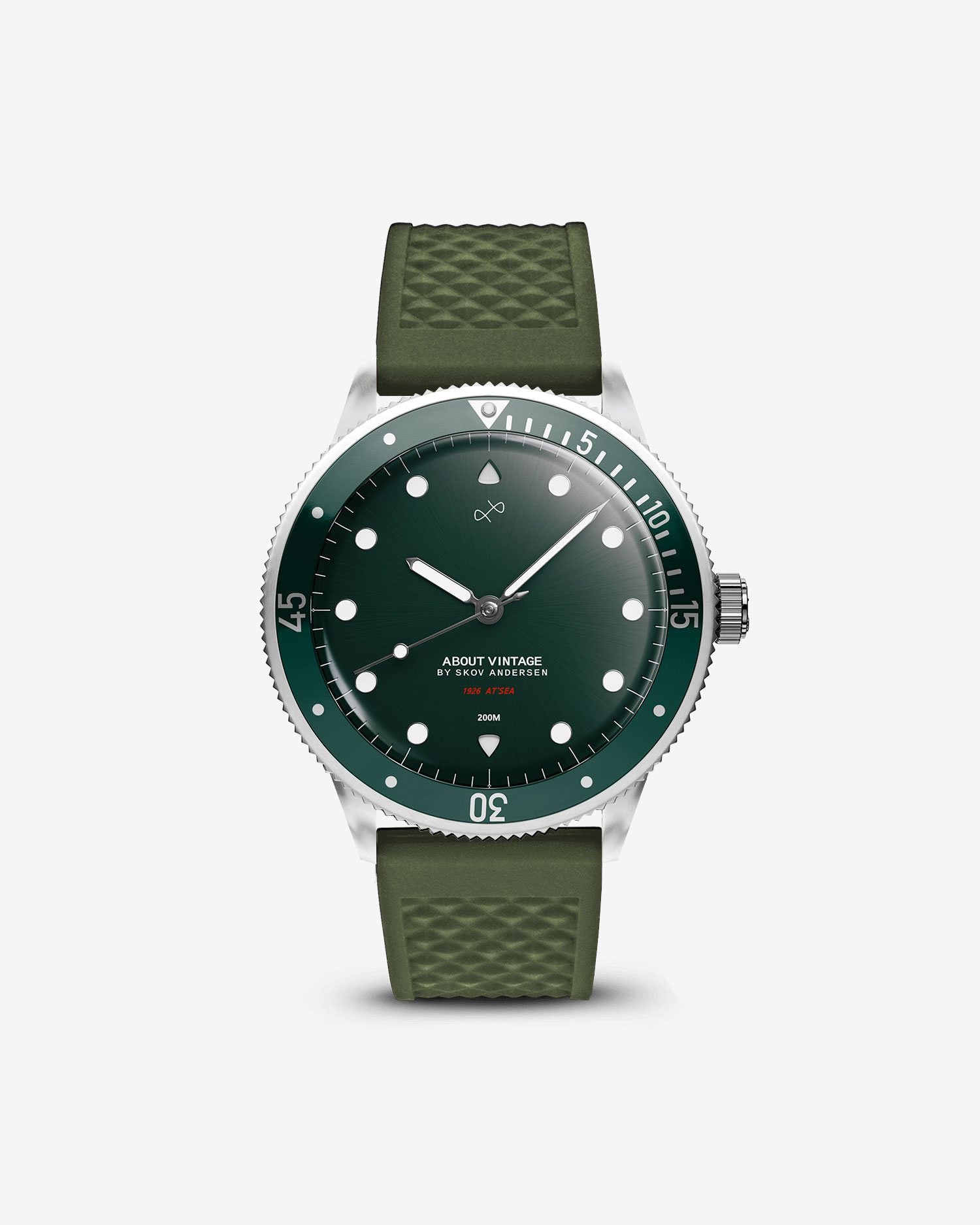 1926 At'sea, Steel / Green Sunray