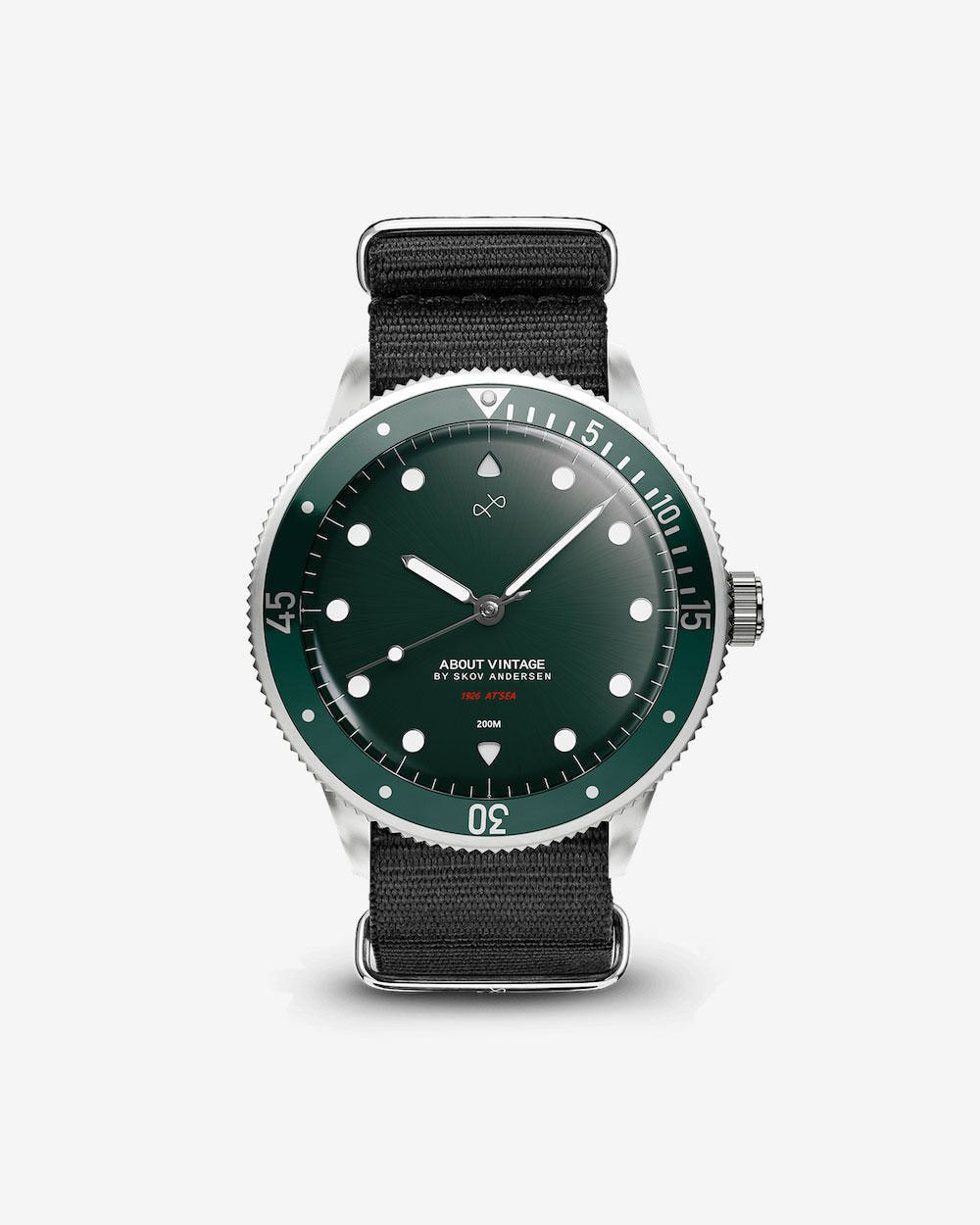 1926 At'sea, Steel / Green Sunray