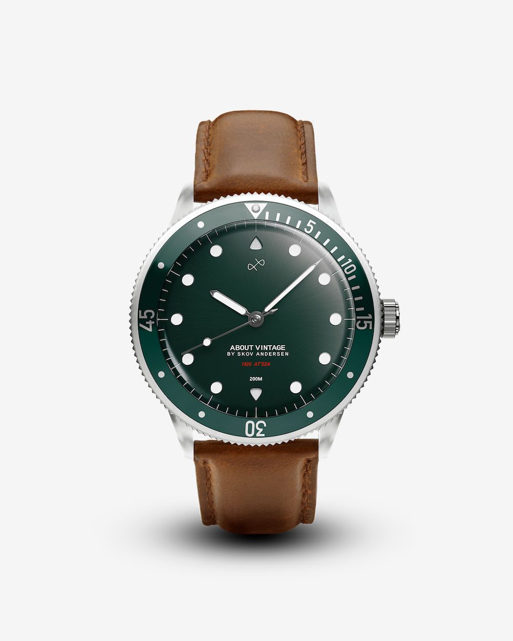 1926 At'sea, Steel / Green Sunray