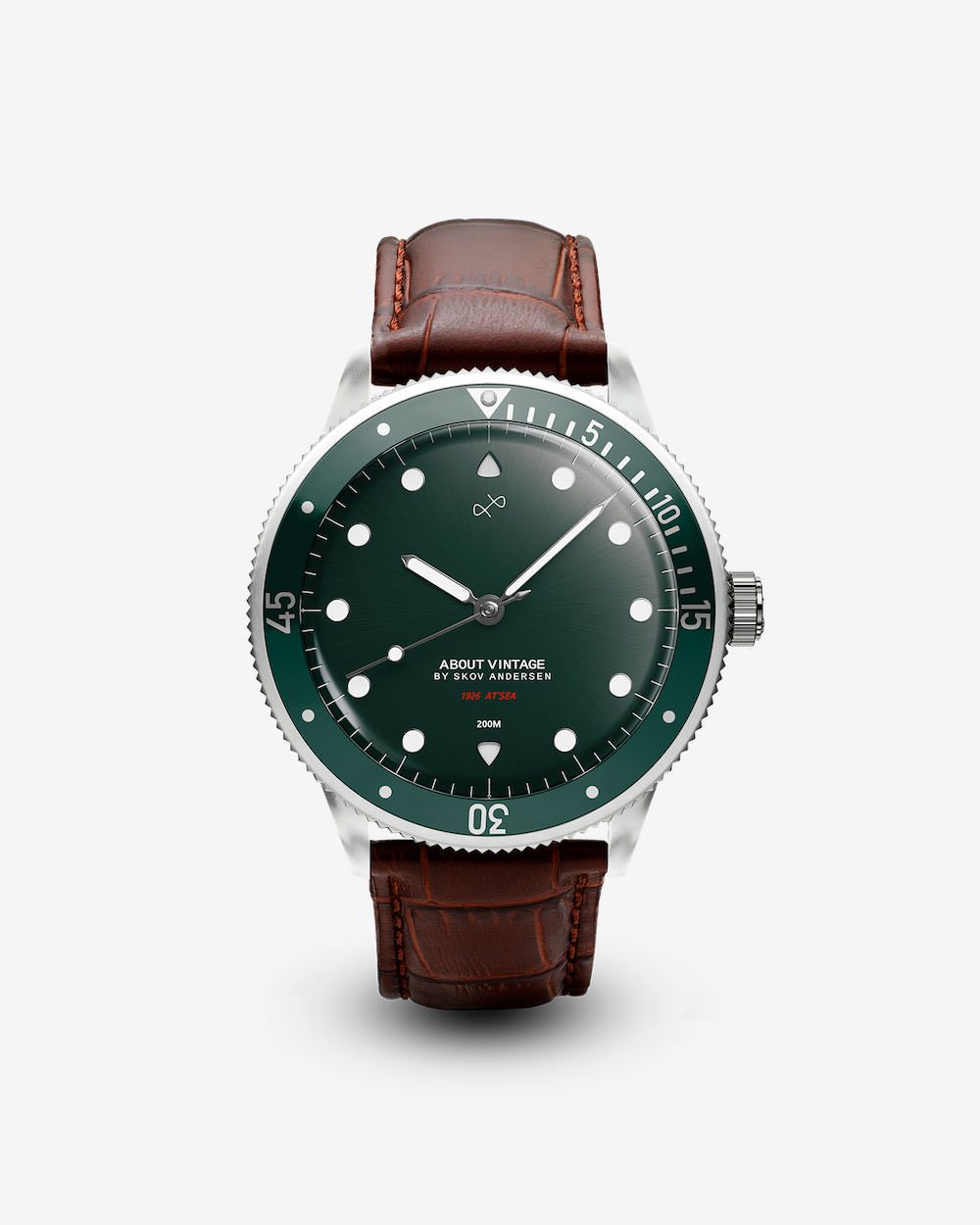 1926 At'sea, Steel / Green Sunray