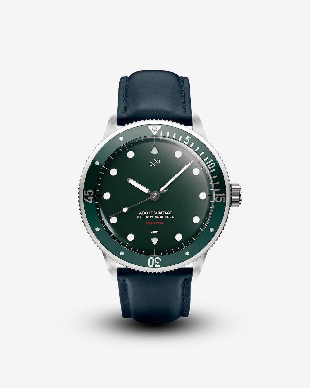 1926 At'sea, Steel / Green Sunray