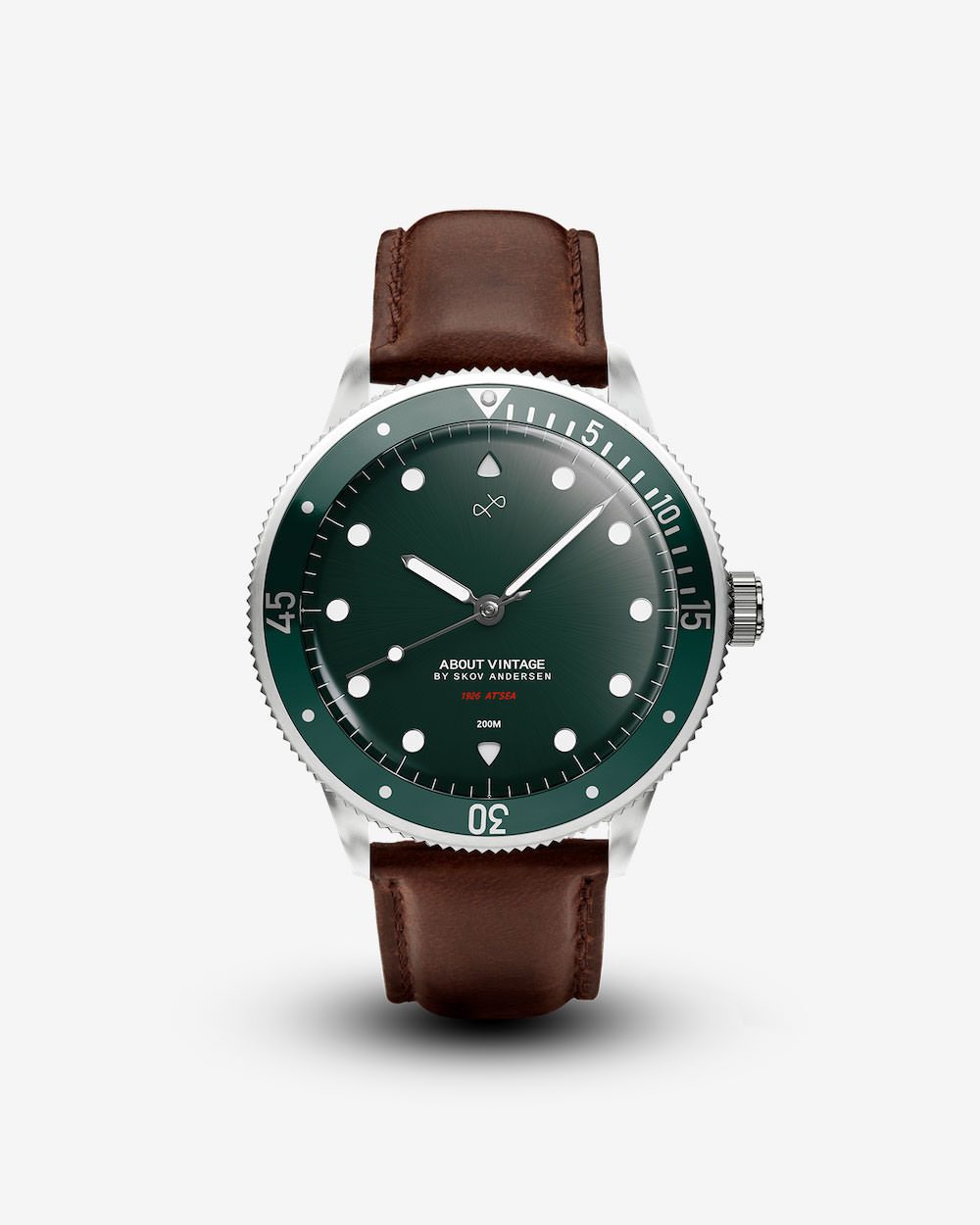 1926 At'sea, Steel / Green Sunray