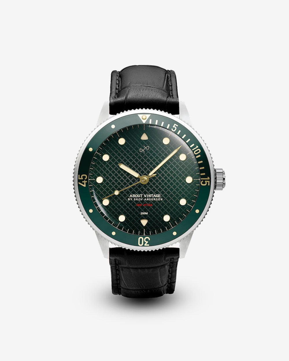 1926 At'sea, Steel / Green Turtle Vintage – 39MM