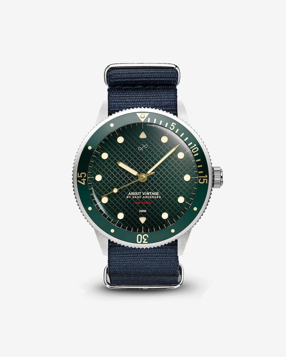 1926 At'sea, Steel / Green Turtle Vintage – 39MM