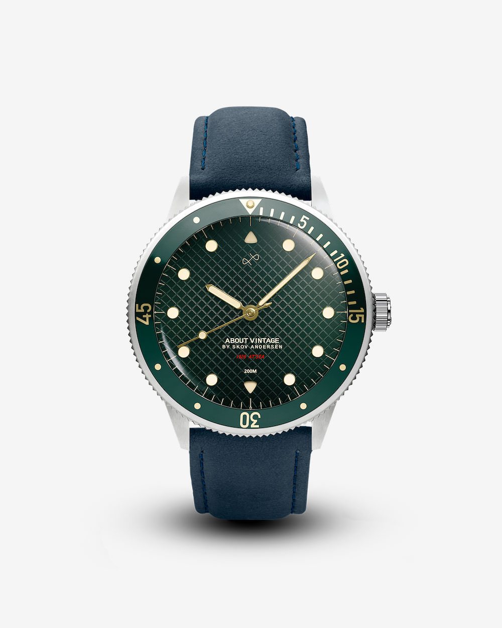 1926 At'sea, Steel / Green Turtle Vintage – 39MM