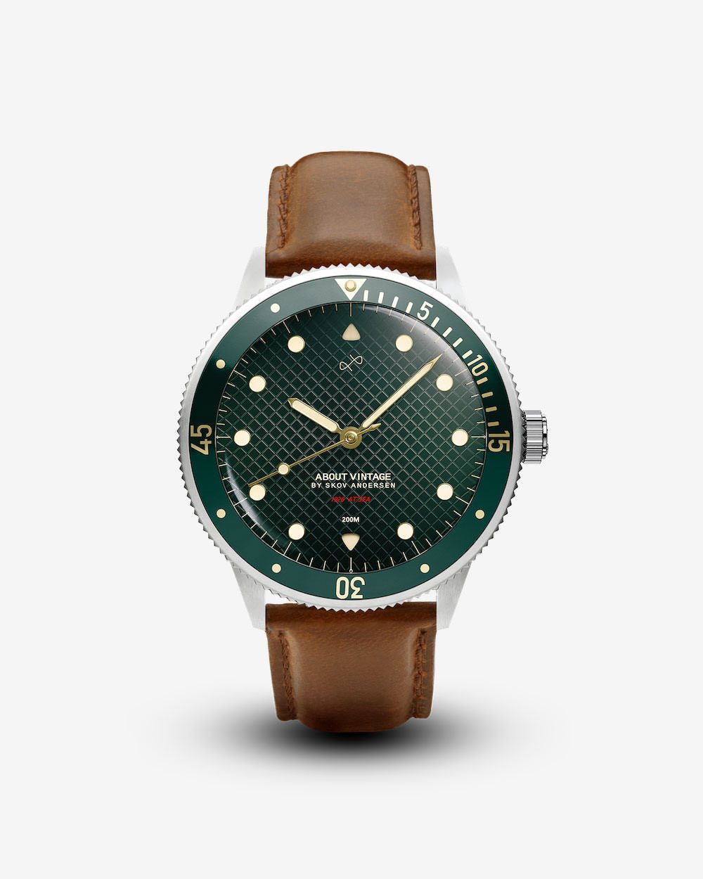 1926 At'sea, Steel / Green Turtle Vintage – 39MM