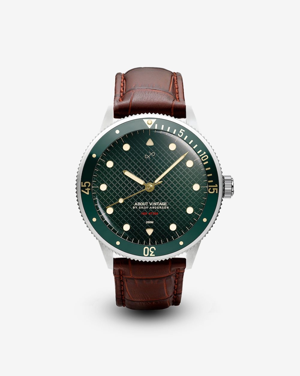 1926 At'sea, Steel / Green Turtle Vintage – 39MM