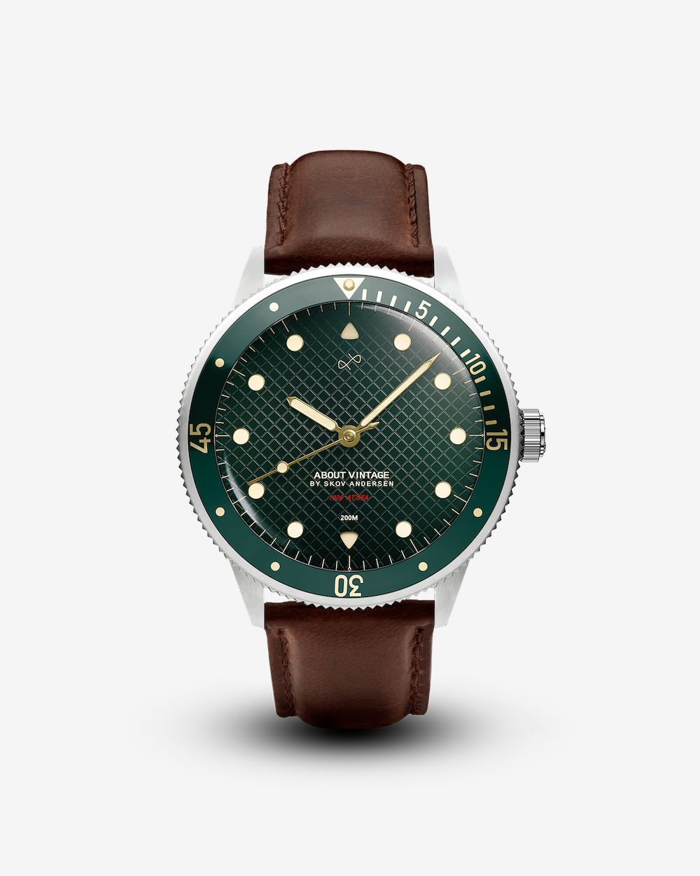 1926 At'sea, Steel / Green Turtle Vintage – 39MM