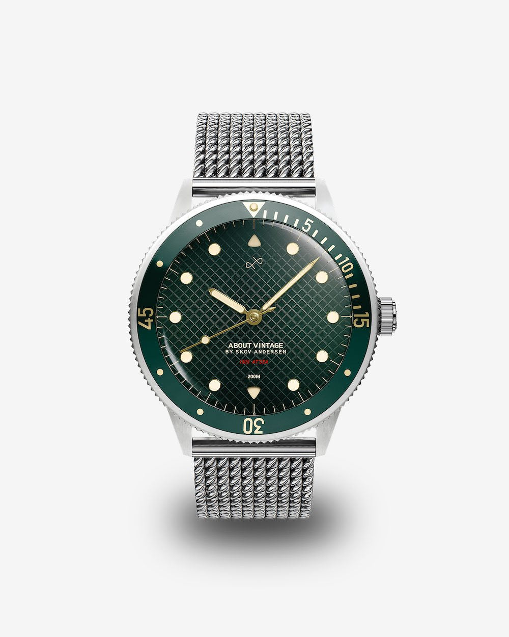 1926 At'sea, Steel / Green Turtle Vintage – 39MM
