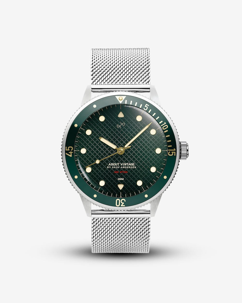 1926 At'sea, Steel / Green Turtle Vintage – 39MM