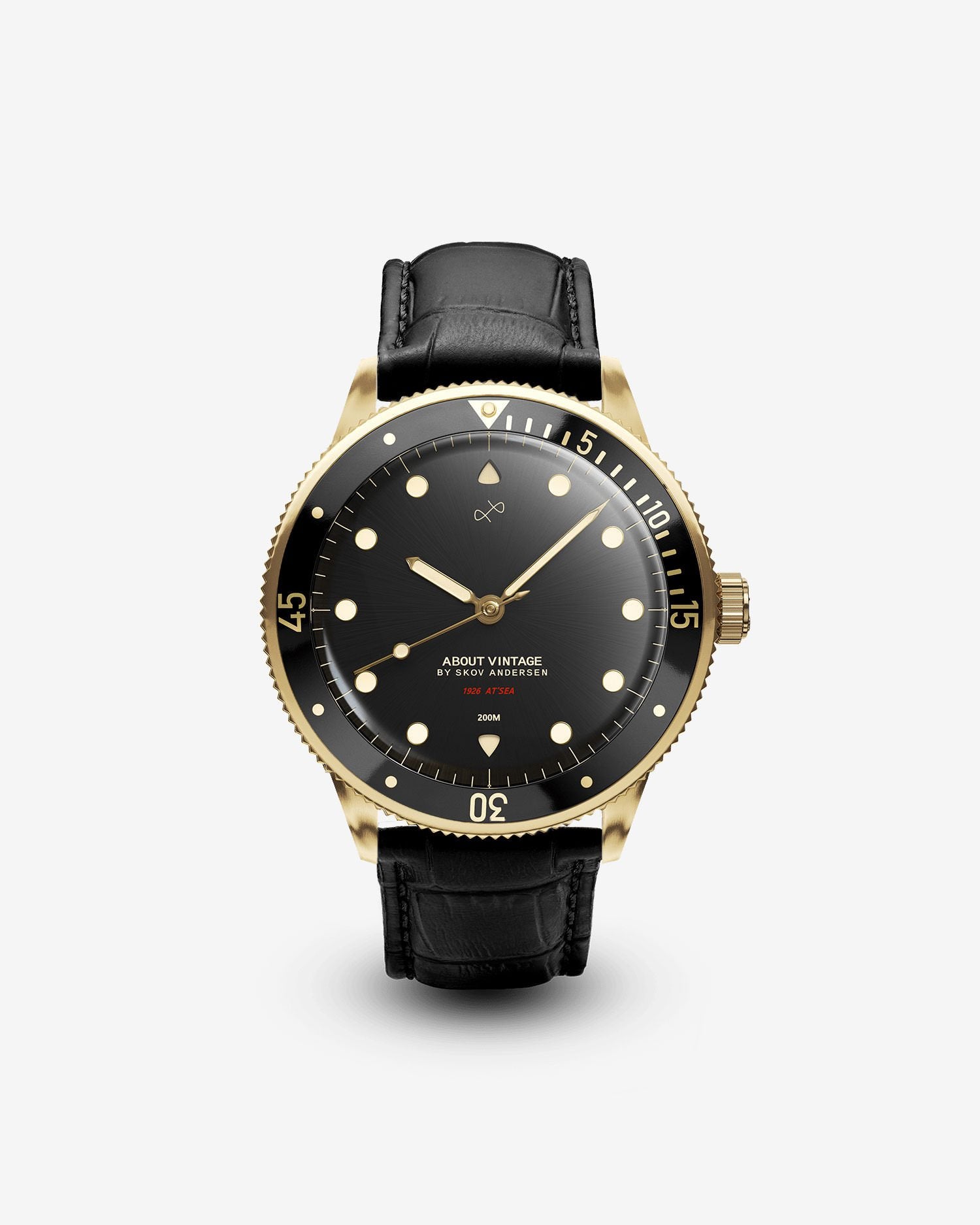 1926 At'sea, Gold / Black Vintage