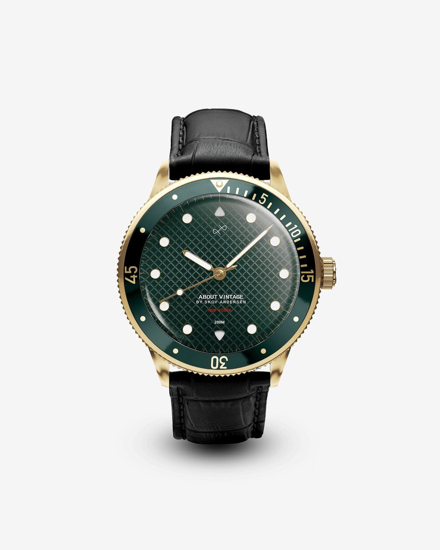 1926 At'sea, Gold / Green Turtle