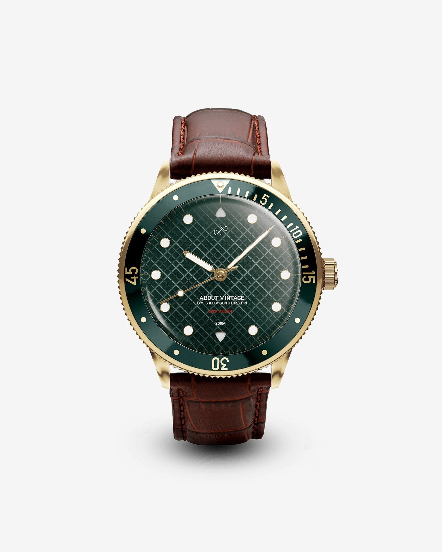 1926 At'sea, Gold / Green Turtle