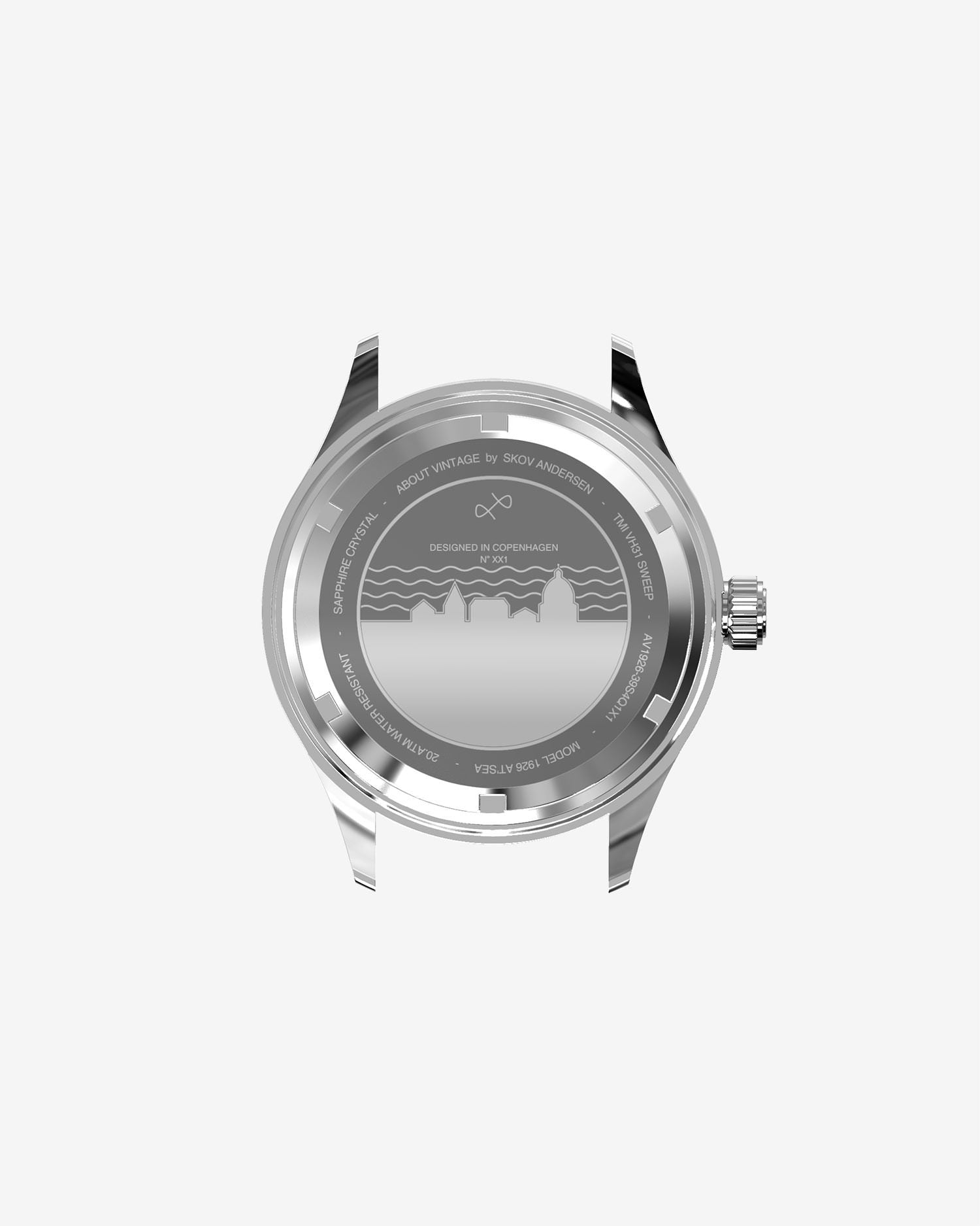 About Vintage - 1926 At'sea, Steel / Steel Blue