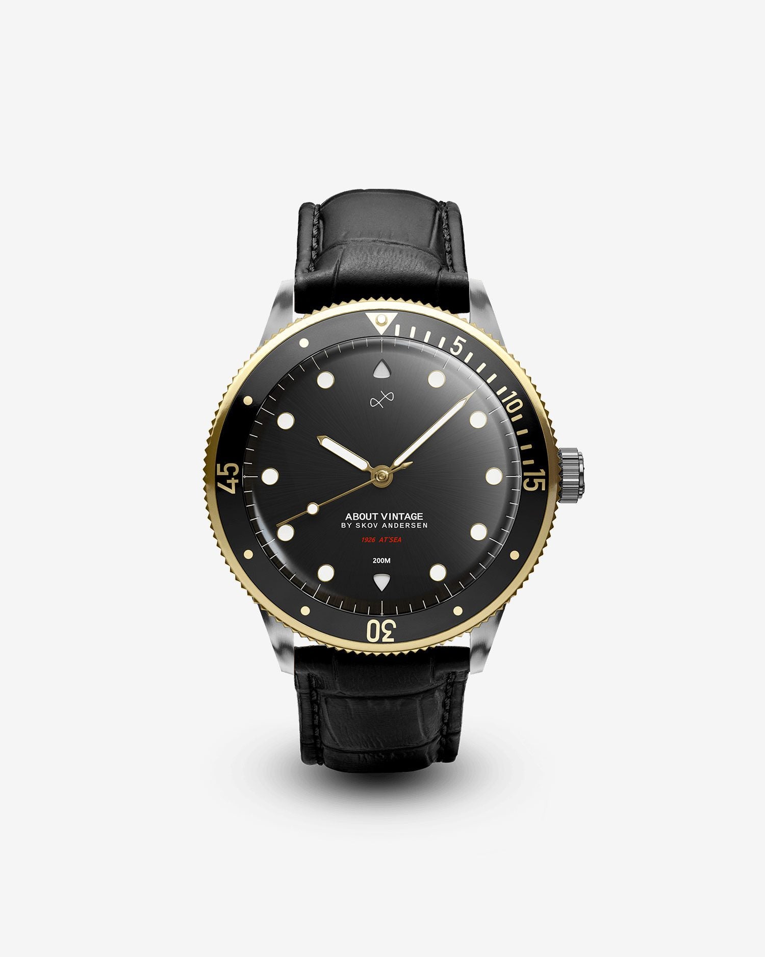 1926 At'sea, Two Toned / Black