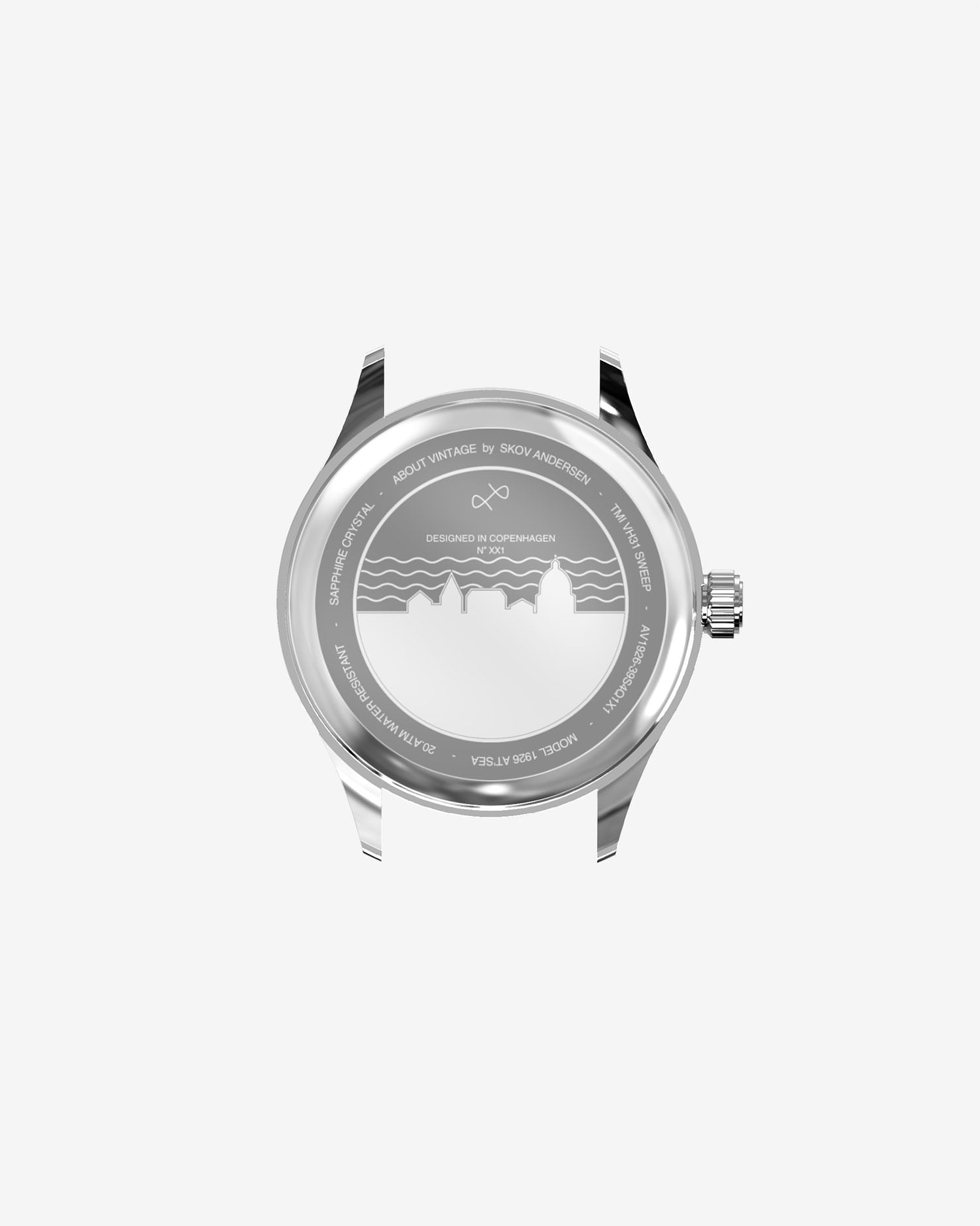About Vintage - 1926 At'sea, Steel / Green Turtle Vintage – 36mm
