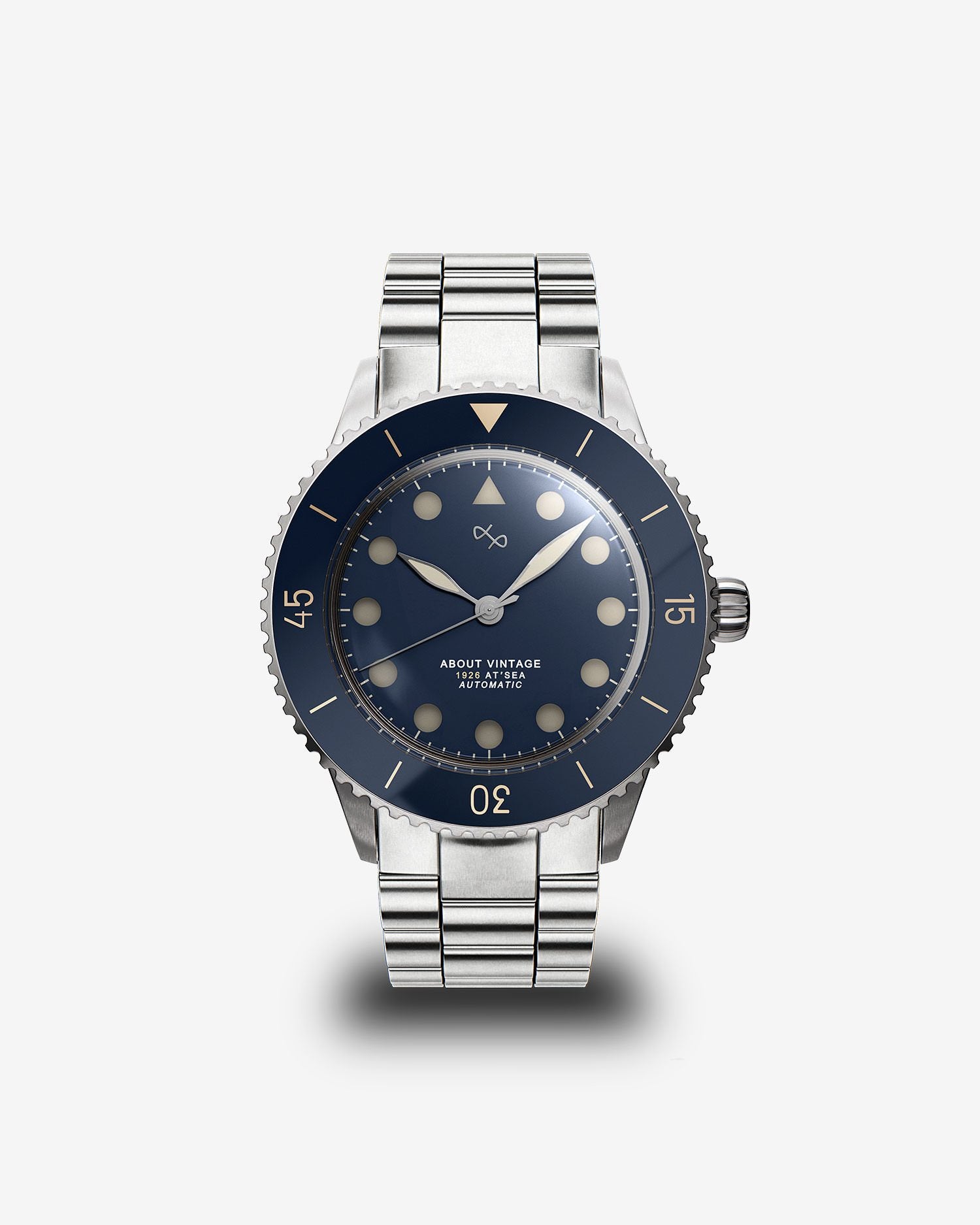 1926 Automatic, Steel / Blue Vintage