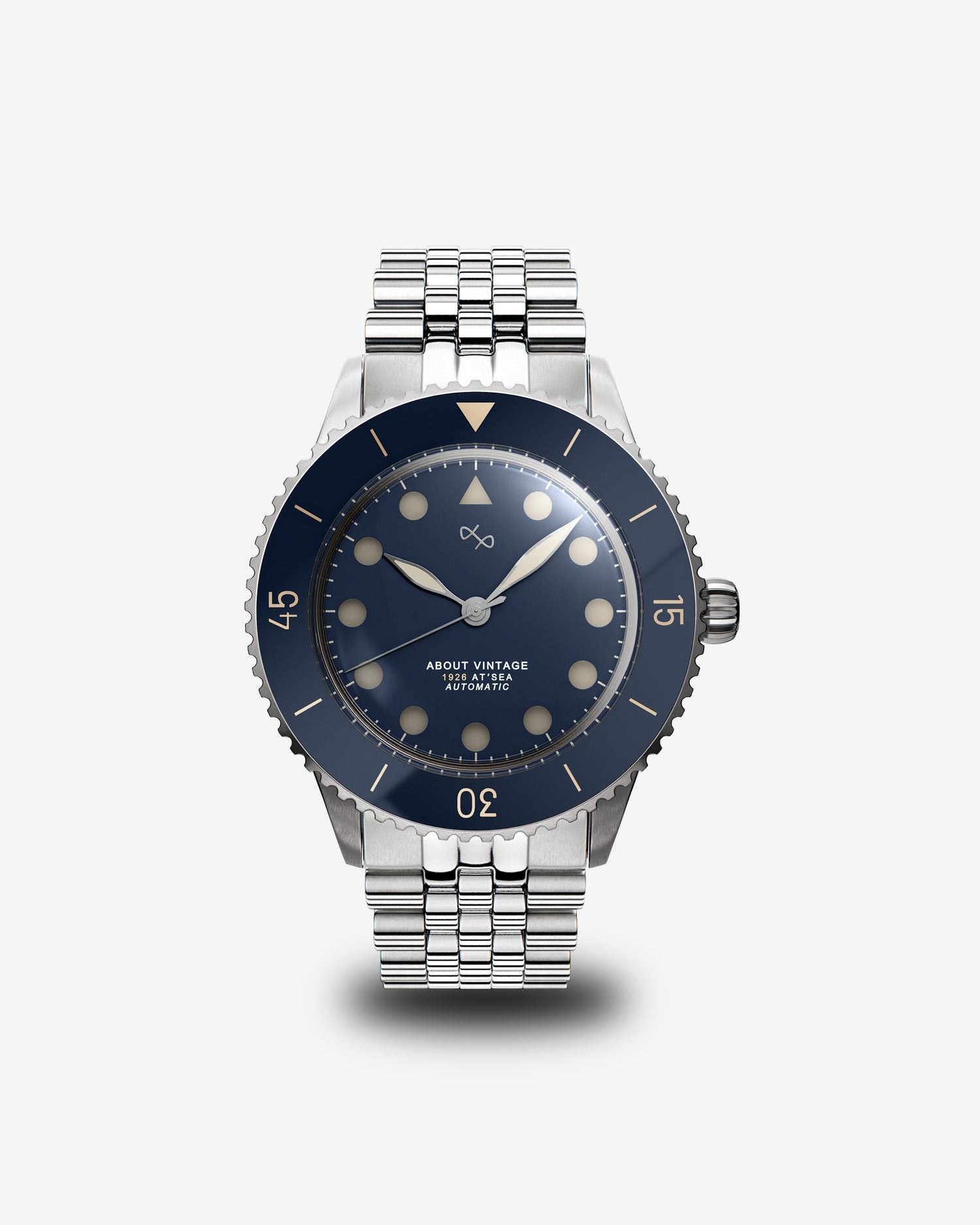 1926 Automatic, Steel / Blue Vintage