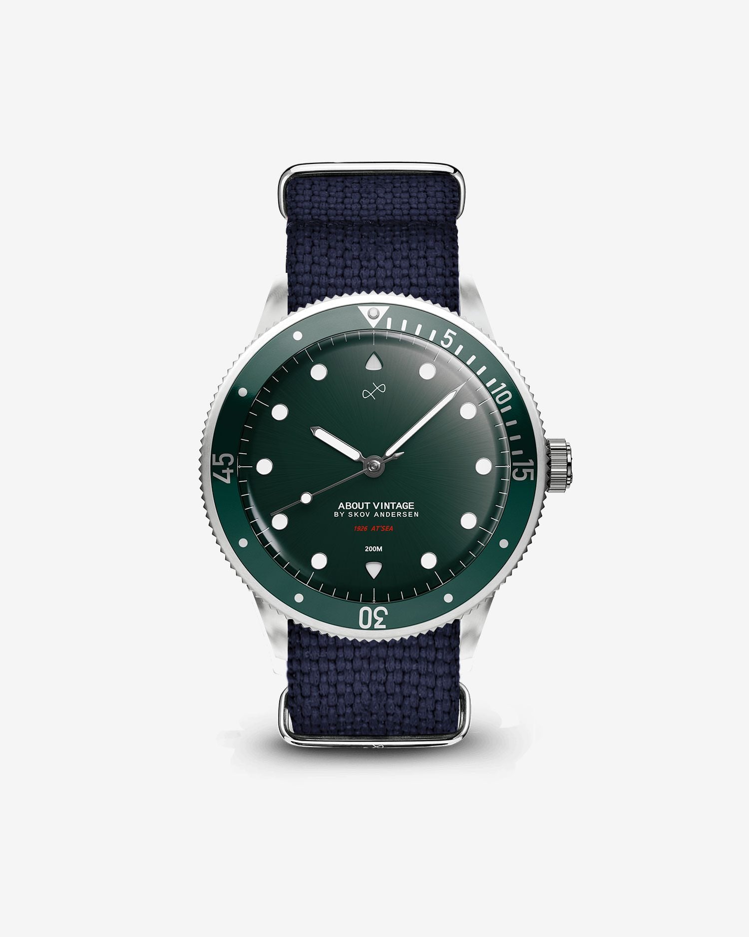 1926 At'sea, Steel / Green Sunray