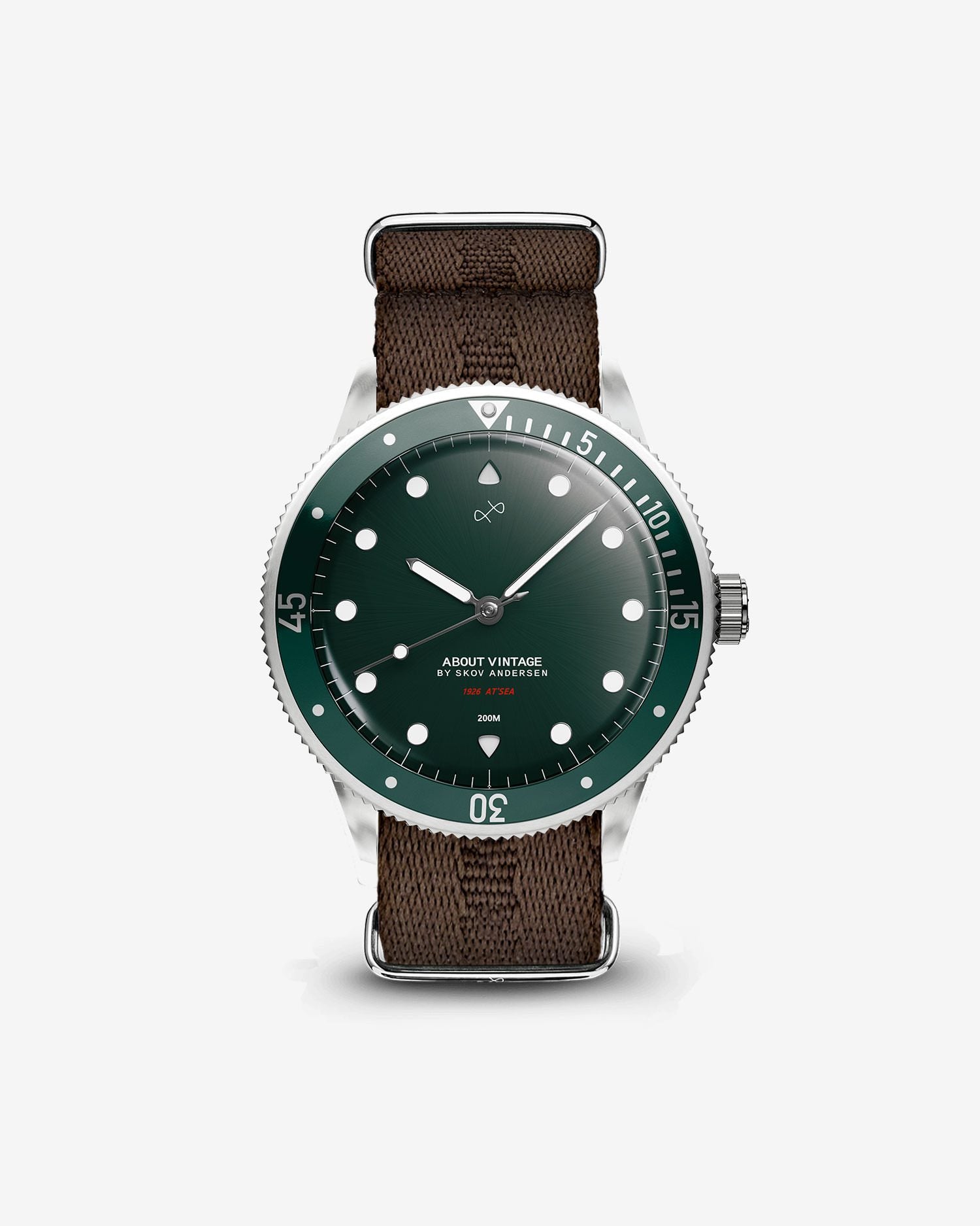 1926 At'sea, Steel / Green Sunray