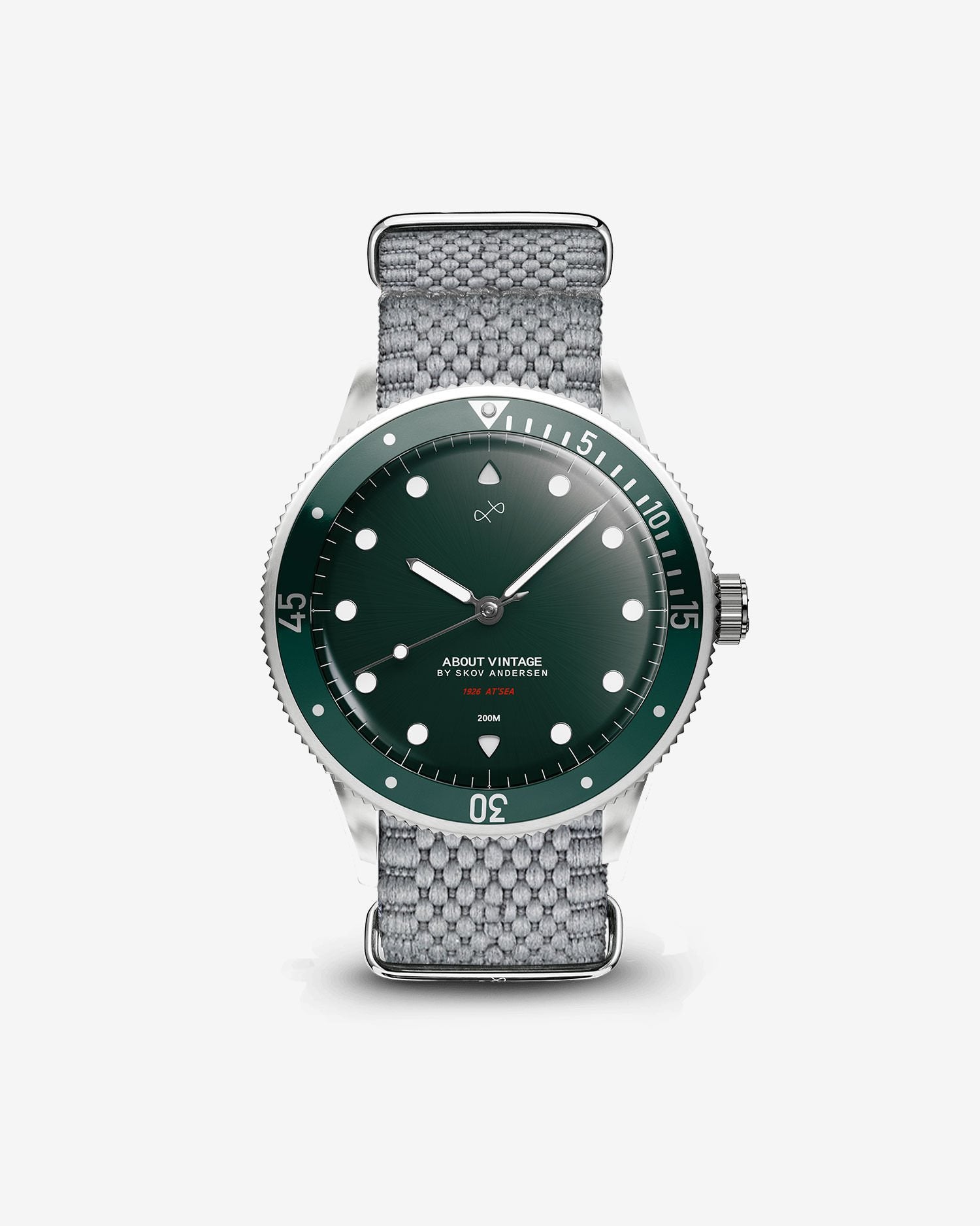 1926 At'sea, Steel / Green Sunray