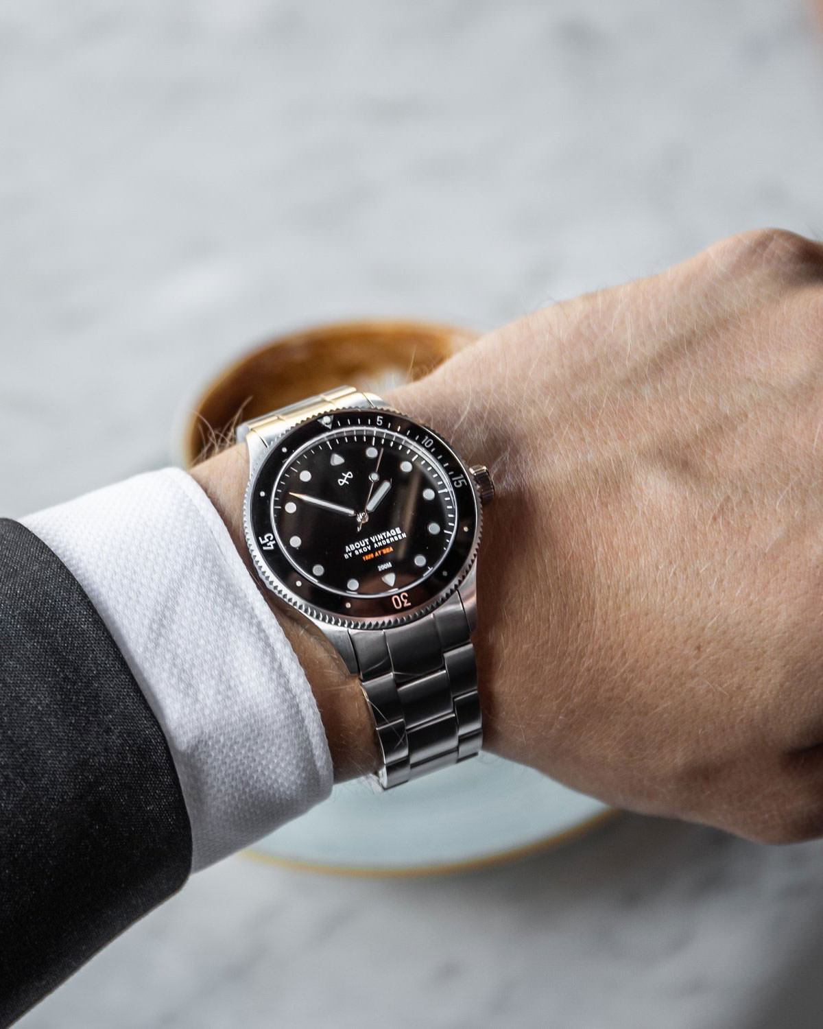 1926 At'sea, Steel / Black – 39MM
