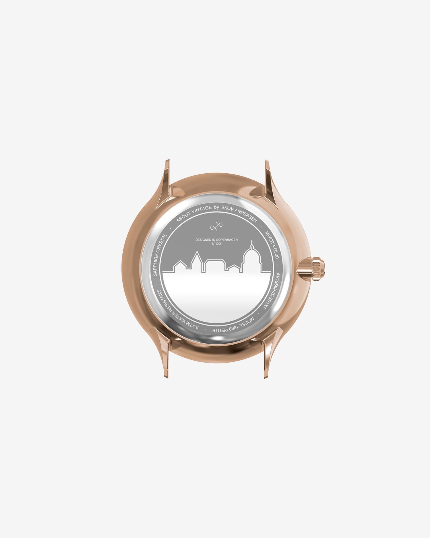 About Vintage - 1969 Petite, Rose Gold / Rose Gold Sunray