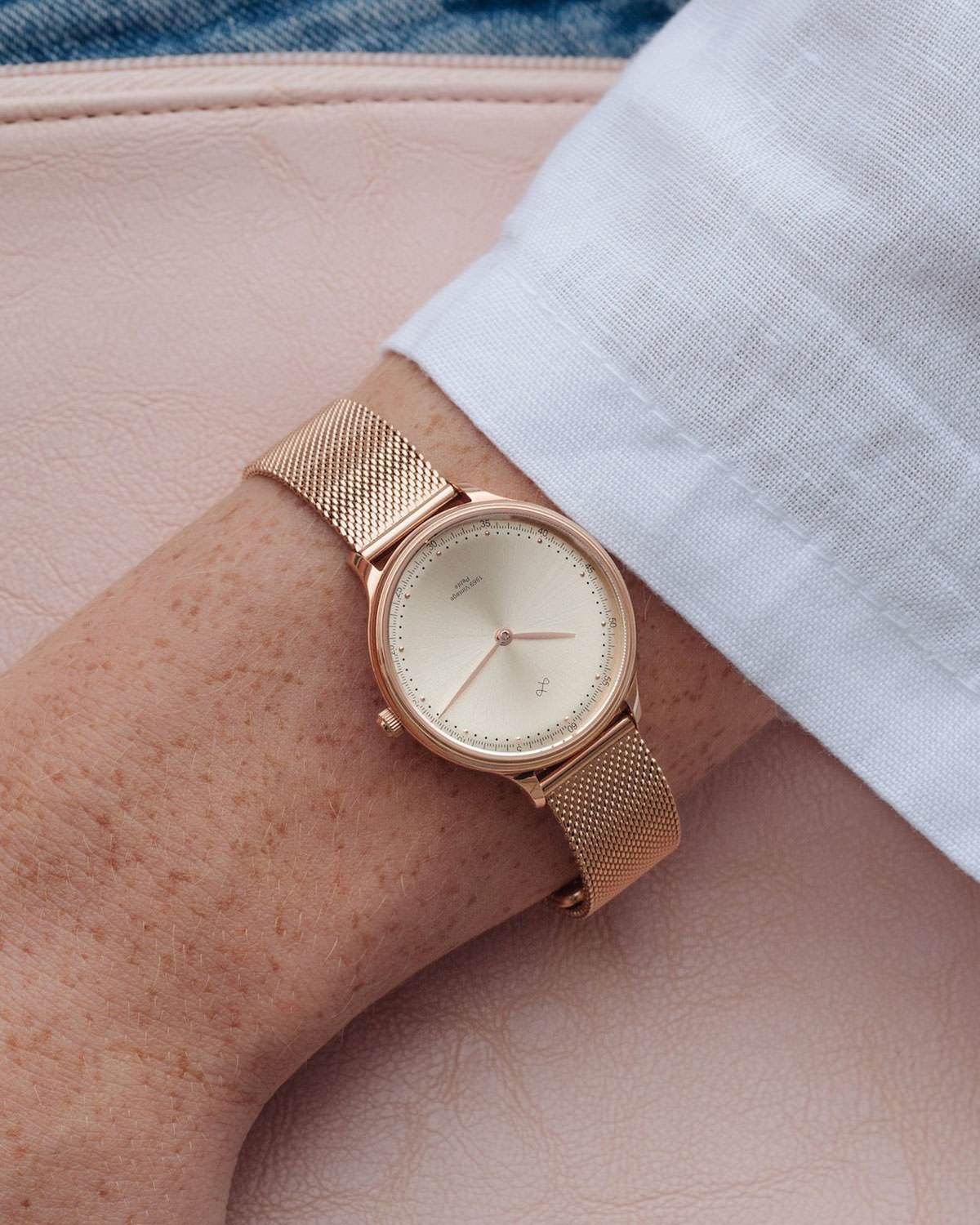 1969 Petite, Rose Gold / Rose Gold Sunray