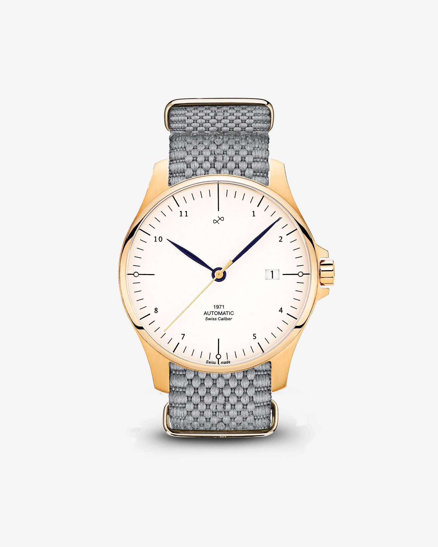 1971 Automatic, Gold / White - Swiss Made