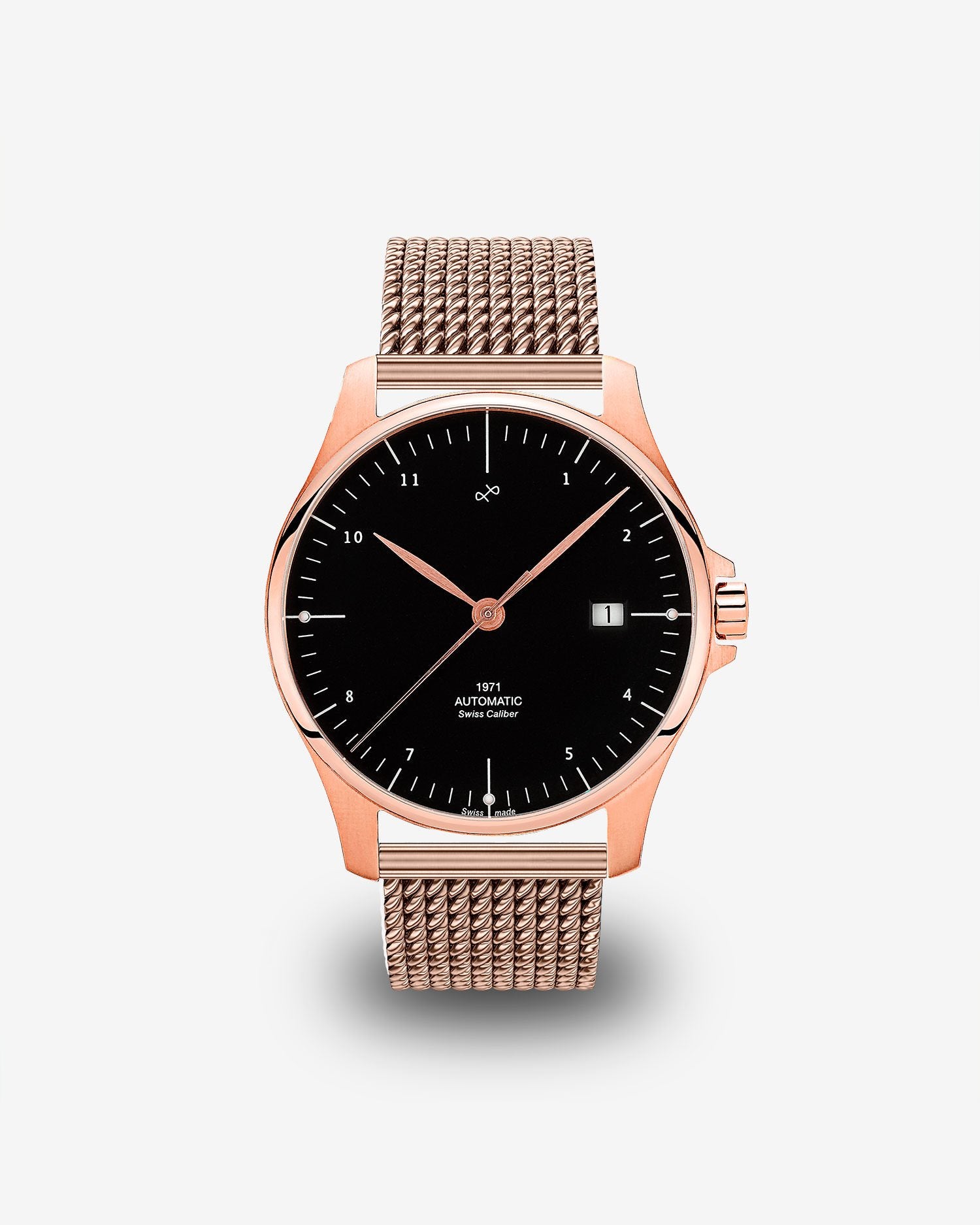 1971 Automatic, Rose Gold / Black - Swiss Made