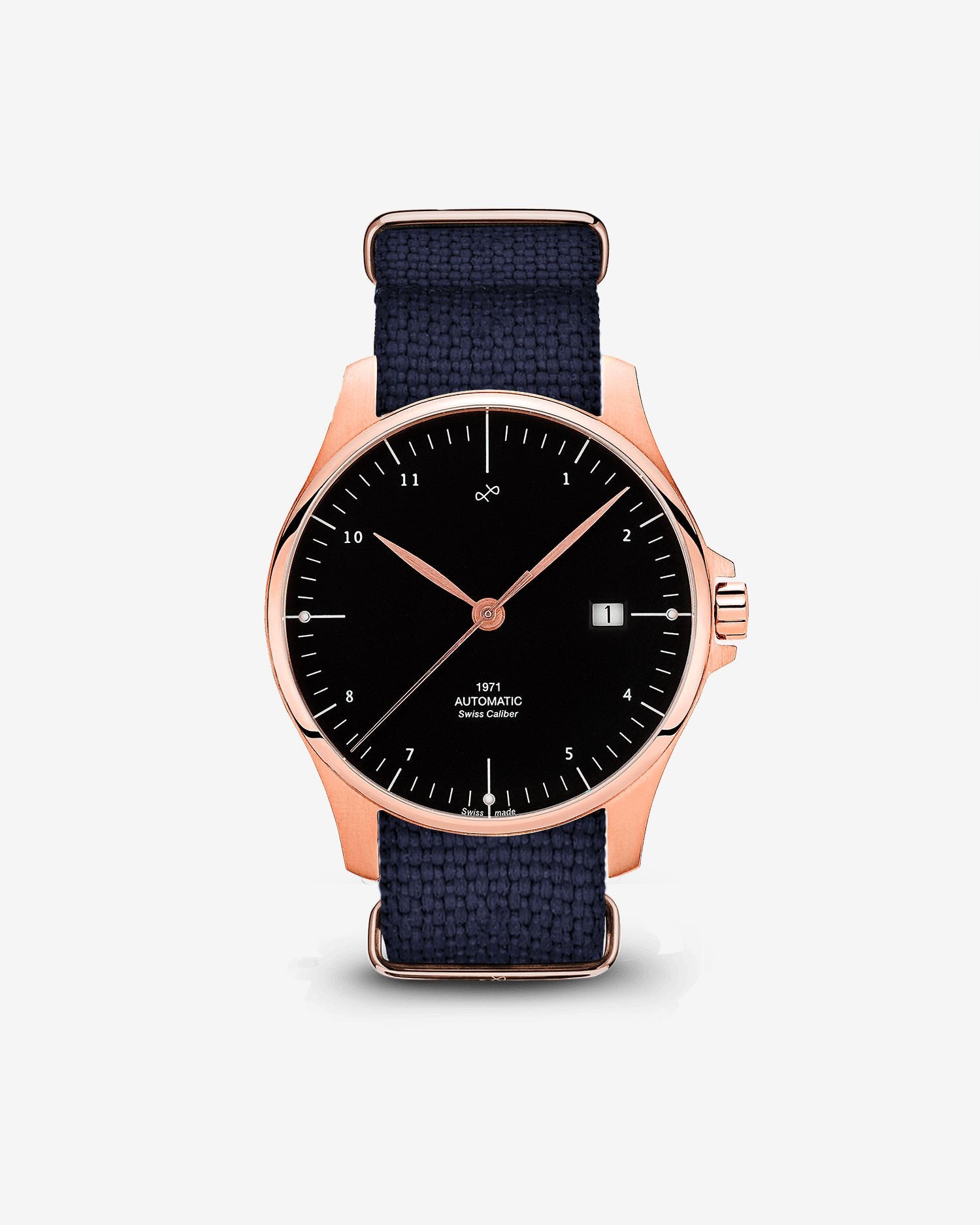 1971 Automatic, Rose Gold / Black - Swiss Made