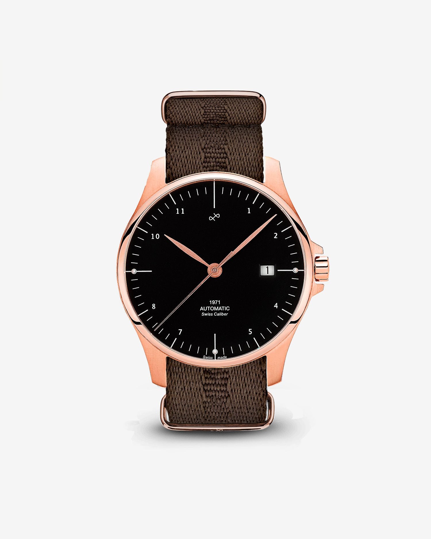 1971 Automatic, Rose Gold / Black - Swiss Made