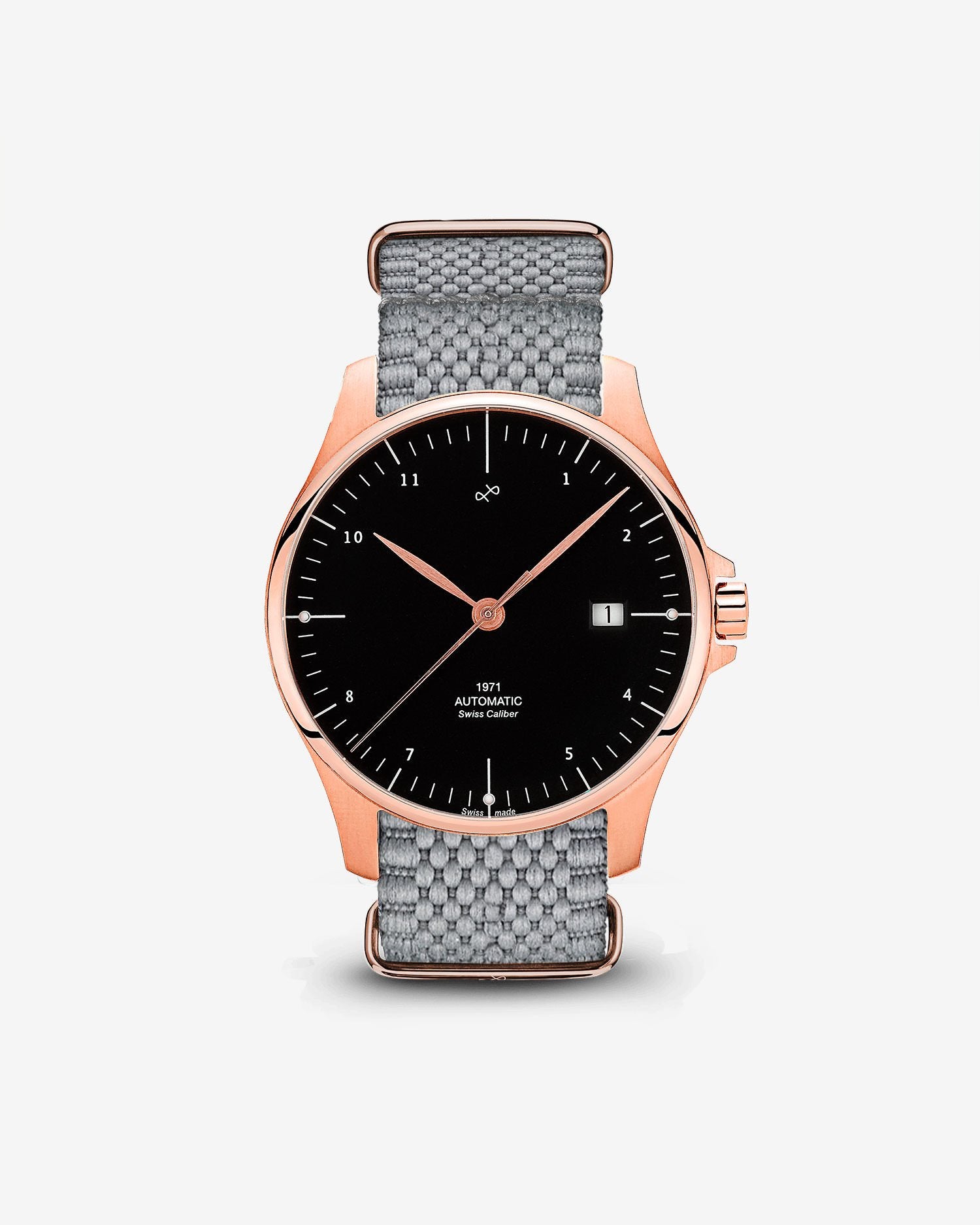 1971 Automatic, Rose Gold / Black - Swiss Made