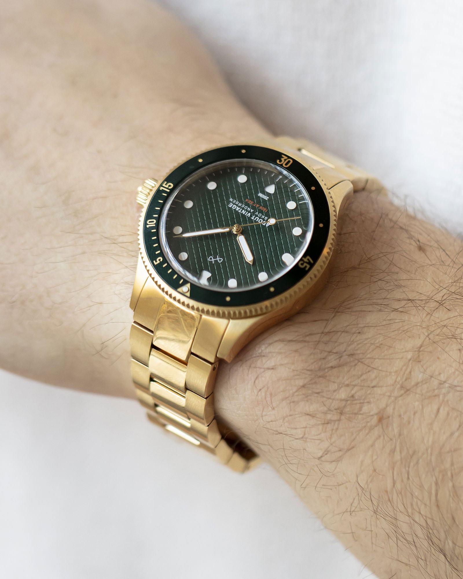 1926 At'sea, Gold / Green Turtle