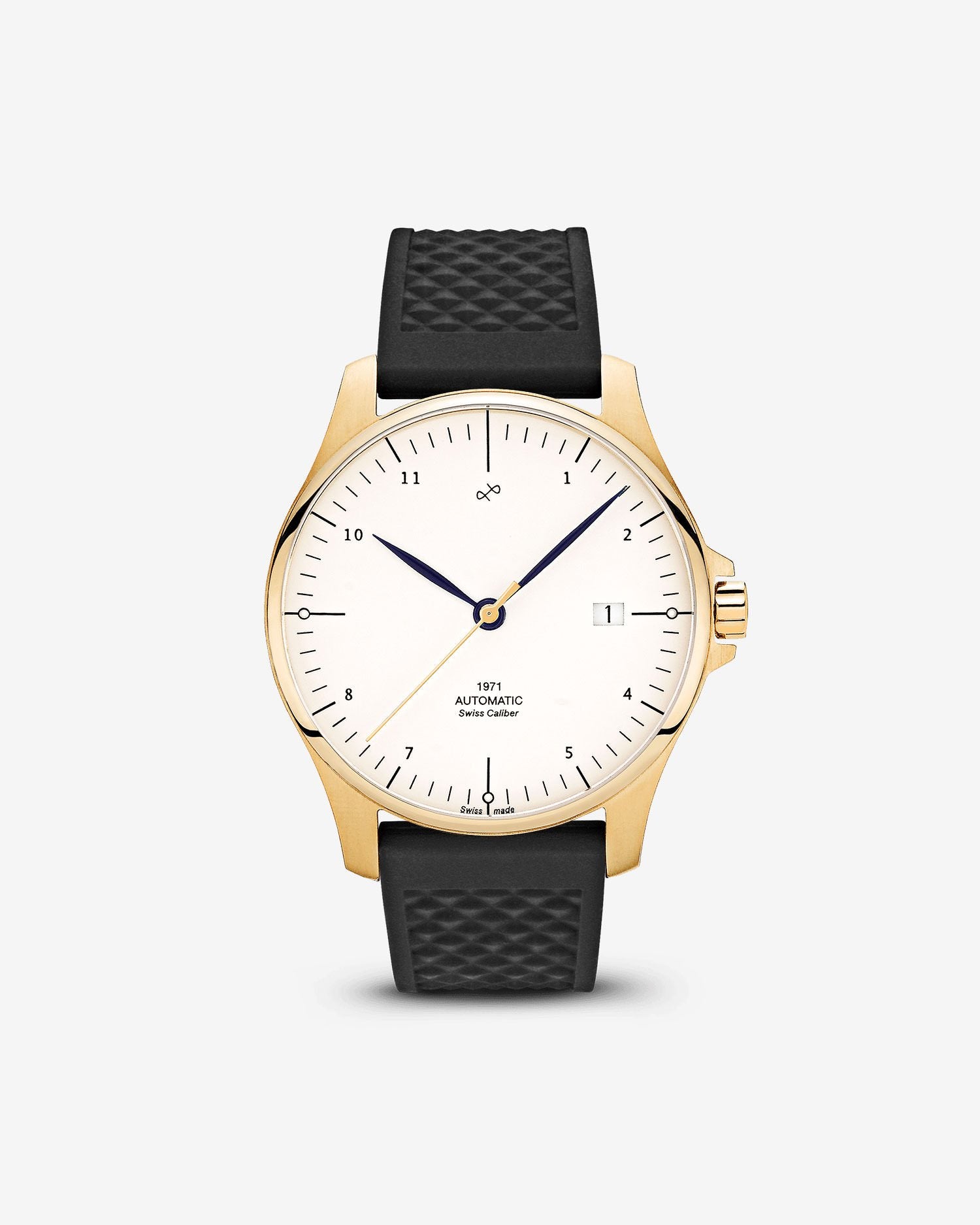 1971 Automatic, Gold / White - Swiss Made