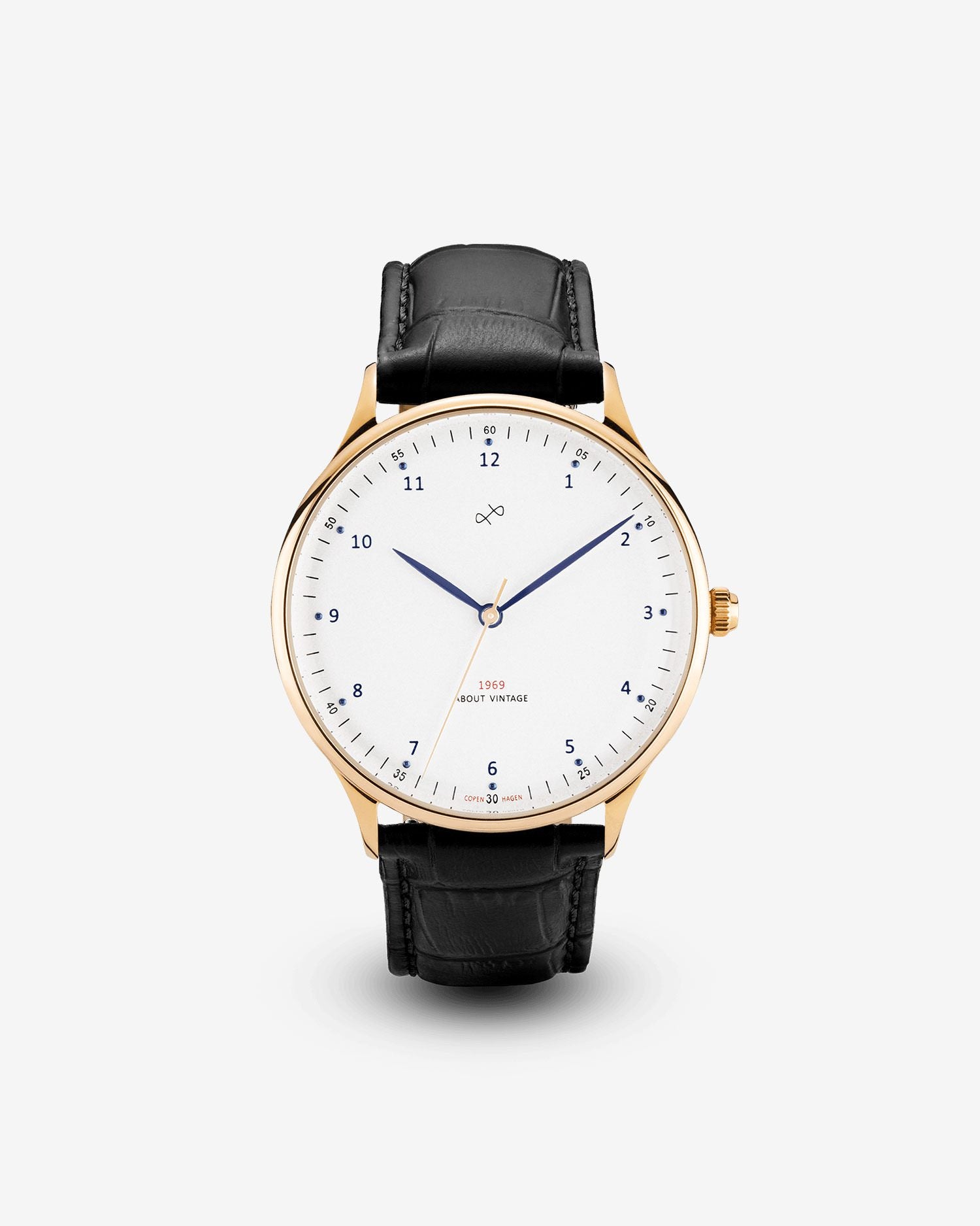 1969 Vintage, Gold / White