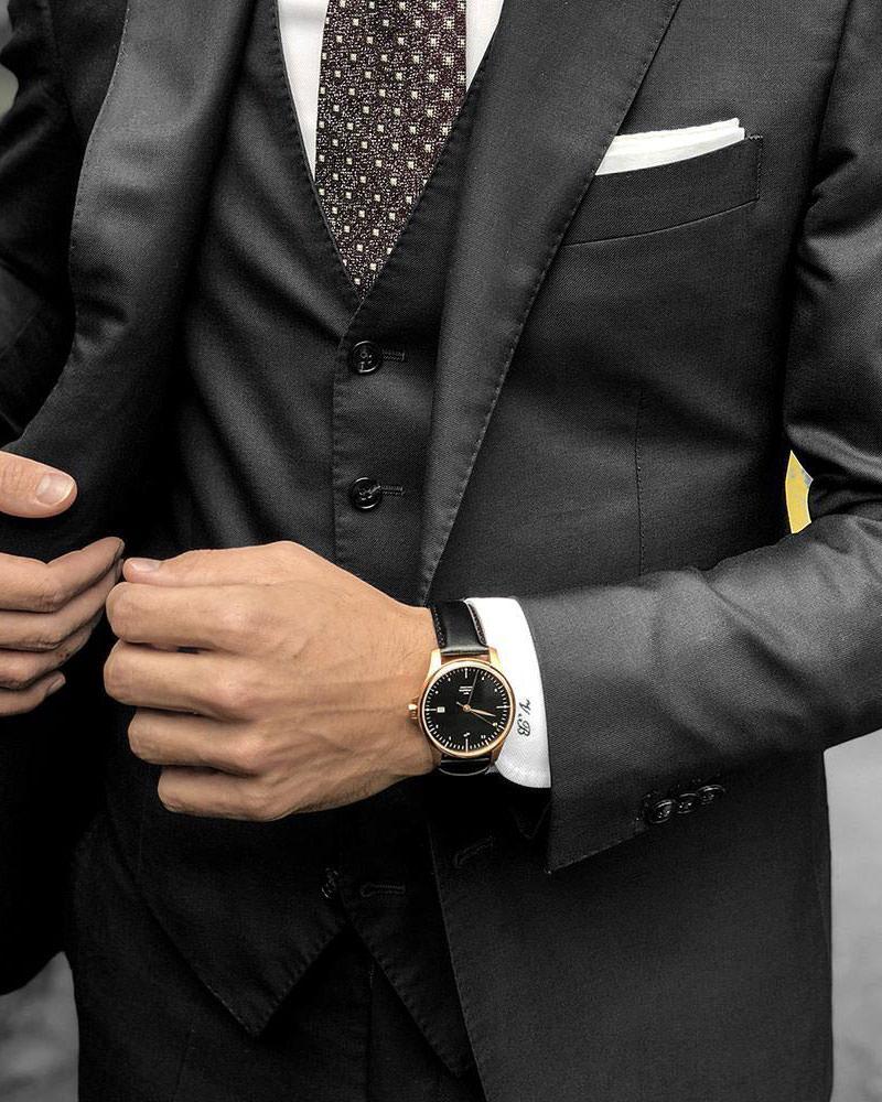 1971 Automatic, Rose Gold / Black - Swiss Made